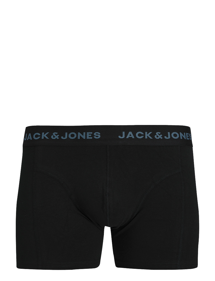 Jack & Jones - JACCONOR SOLID TRUNKS 3 PACK NOOS - unterhosen im multipack - black - 2