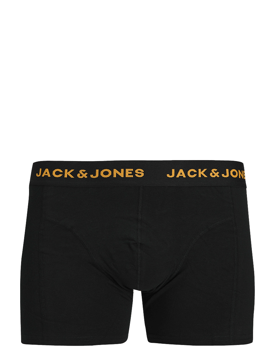 Jack & Jones - JACCONOR SOLID TRUNKS 3 PACK NOOS - unterhosen im multipack - black - 3