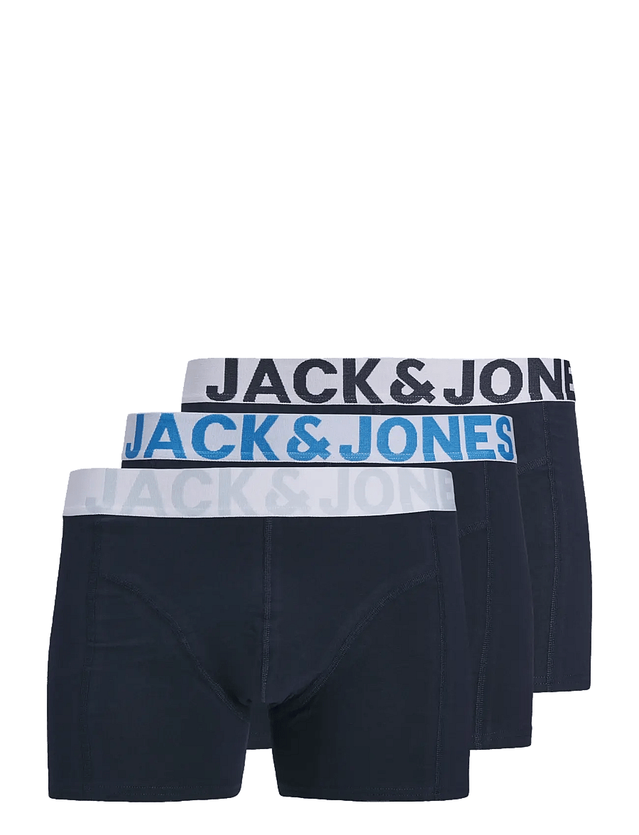 Jack & Jones - JACCONOR SOLID TRUNKS 3 PACK NOOS - multipakk aluspüksid - navy blazer - 0