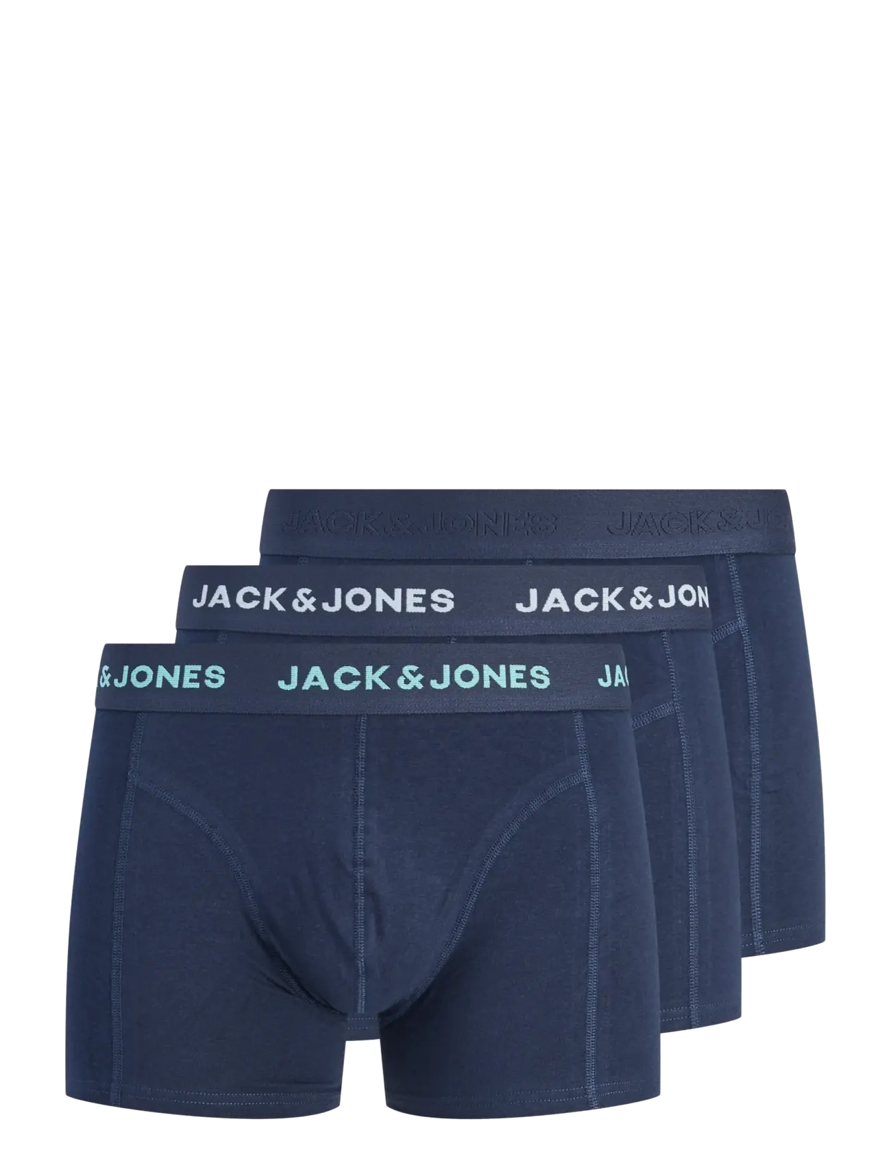 Jack & Jones JACCONOR SOLID TRUNKS 3 PACK NOOS - Kalsonger - NAVY BLAZER / navy