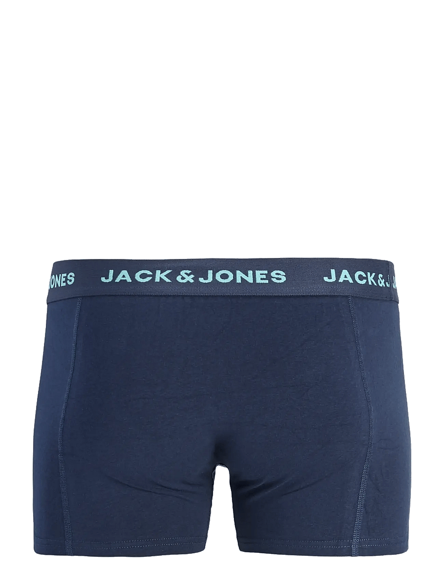 Jack & Jones - JACCONOR SOLID TRUNKS 3 PACK NOOS - boxerkalsonger - navy blazer - 1