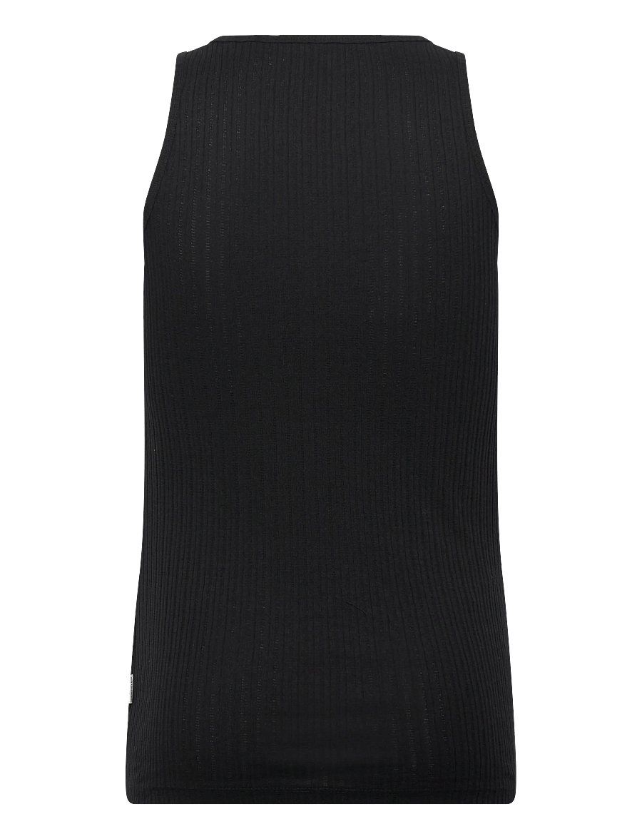Jack & Jones - JORDIA POINTELLE TANK TOP SS25 - hlýrabolir - black - 1