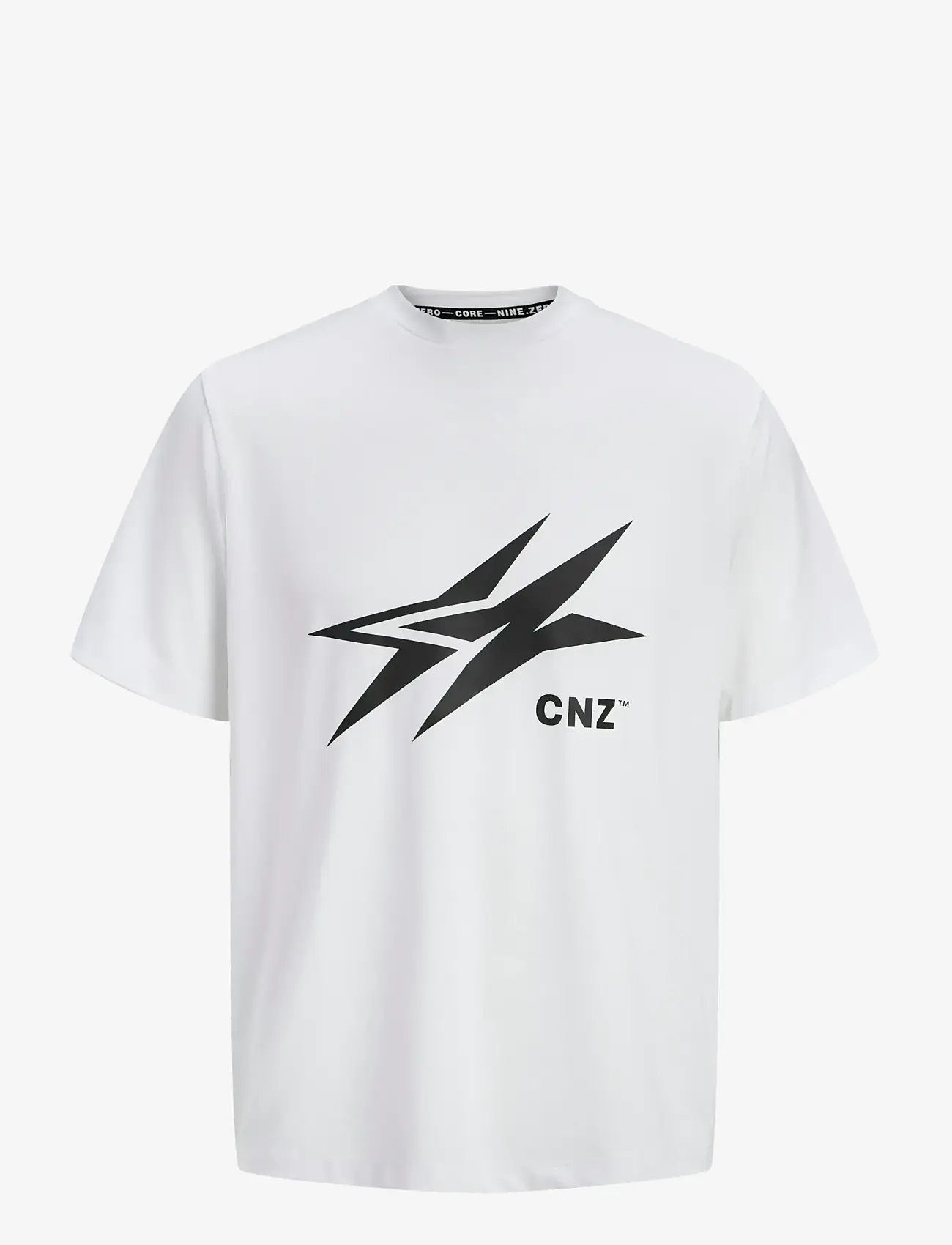 Jack & Jones - JCOCNZAMSTERDAM LOGO T-SHIRT - kurzärmelig - bright white - 1