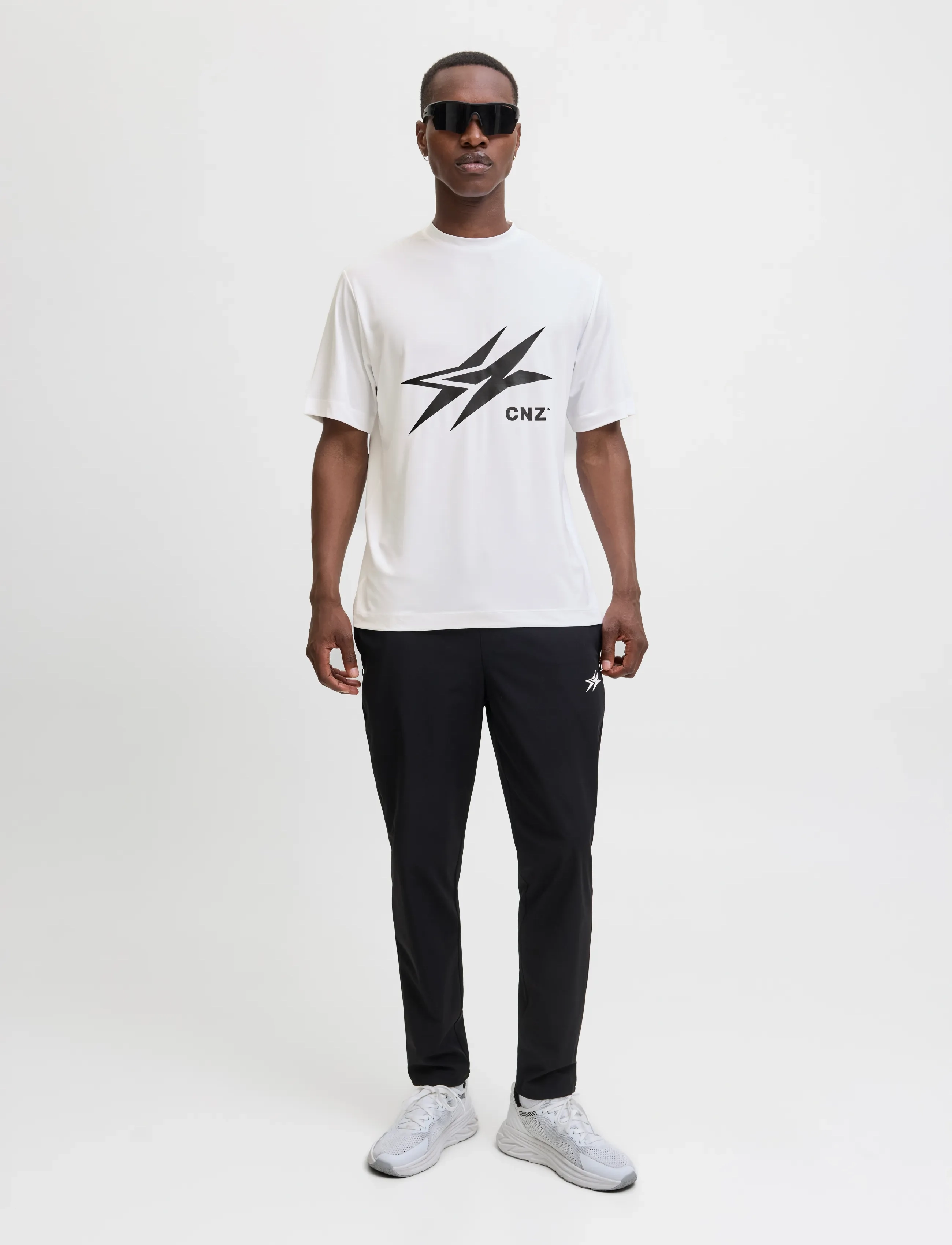 Jack & Jones - JCOCNZAMSTERDAM LOGO T-SHIRT - kortærmede t-shirts - bright white - 3