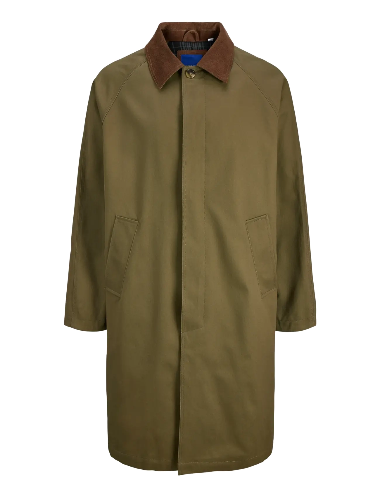 JACK & JONES Jorwythe Mac Mantel Khaki - S - Herren