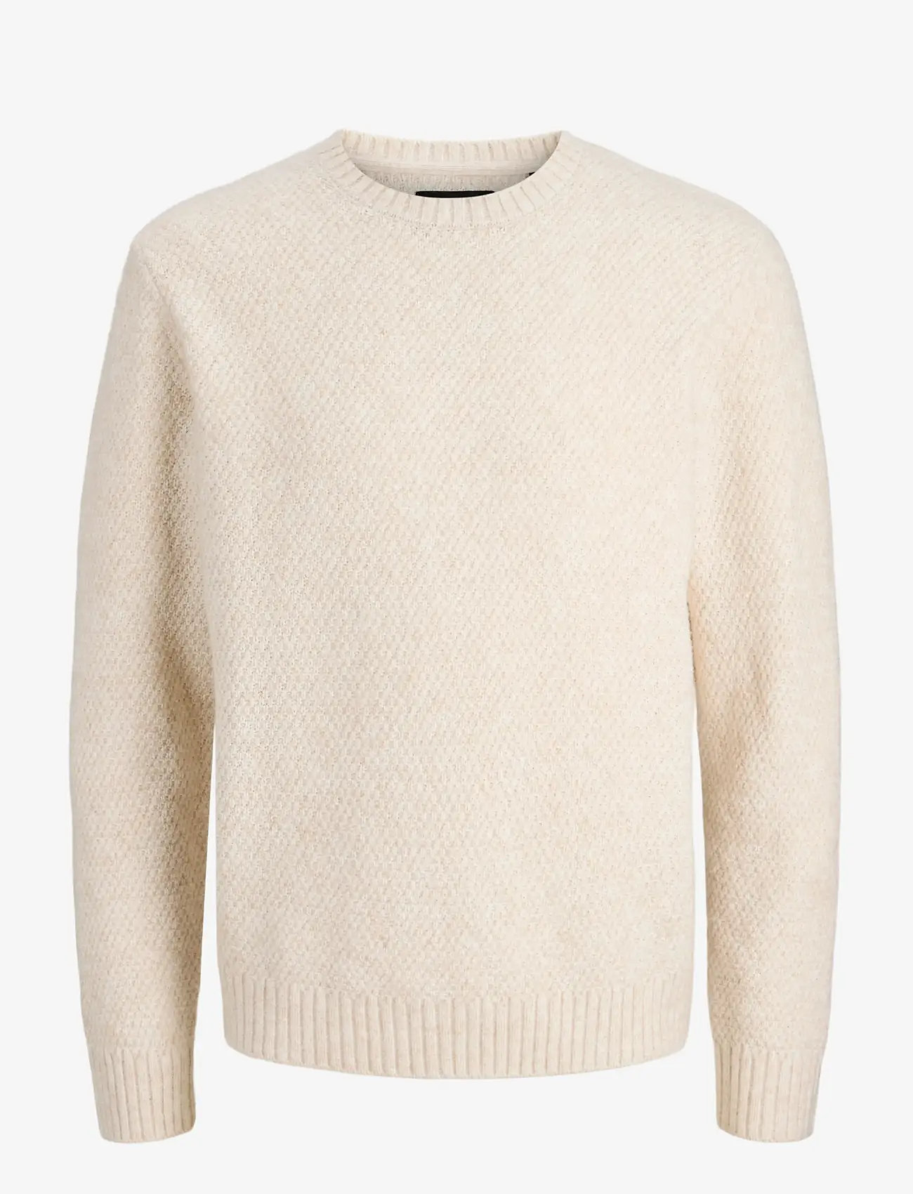 Jack & Jones - JPRBLAWILSON KNIT CREW NECK STYD AW25 - rundhalsad - cloud dancer - 1
