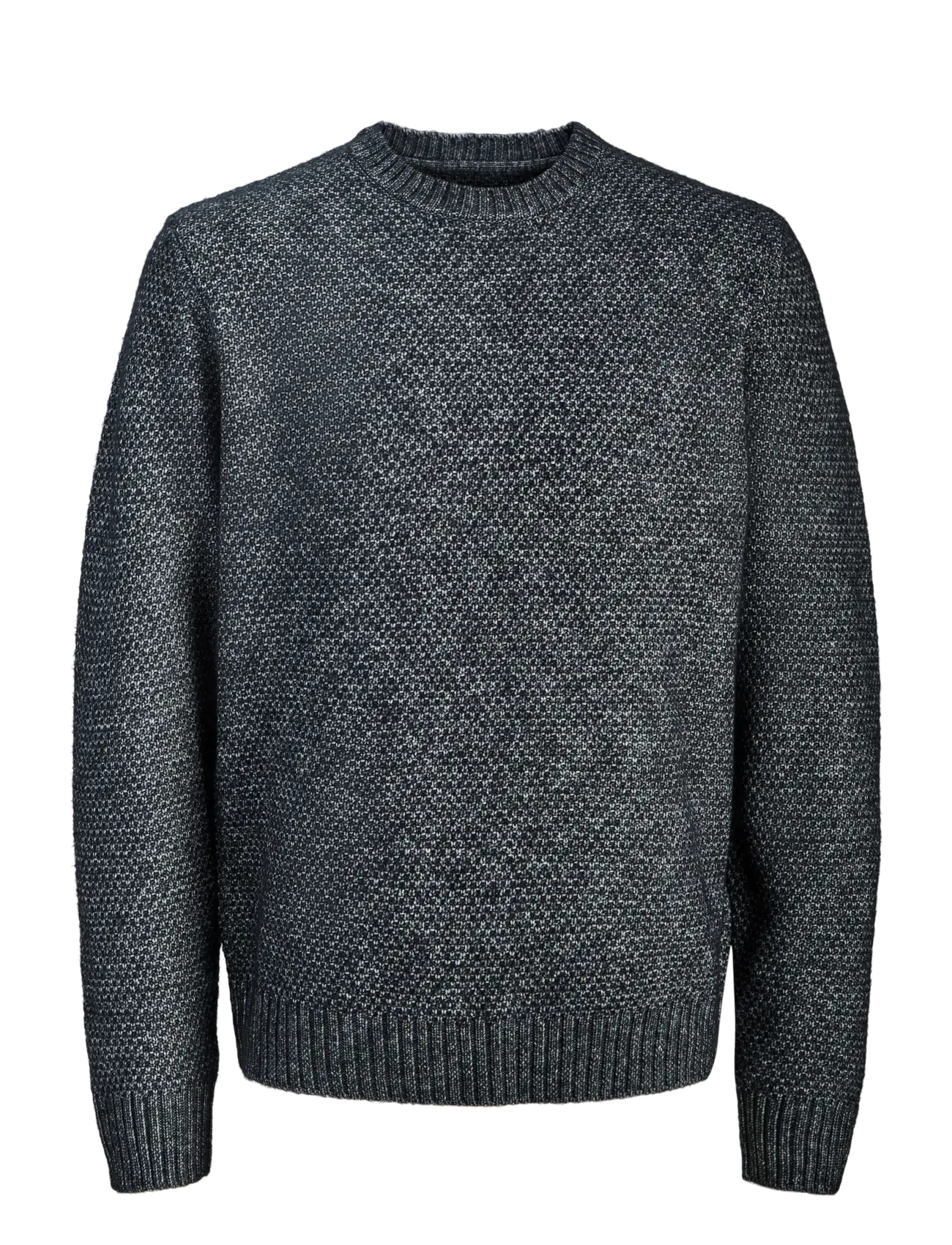 JACK & JONES Jprblawilson Knit Crew Neck Styd Aw25 Navy - L - Herren