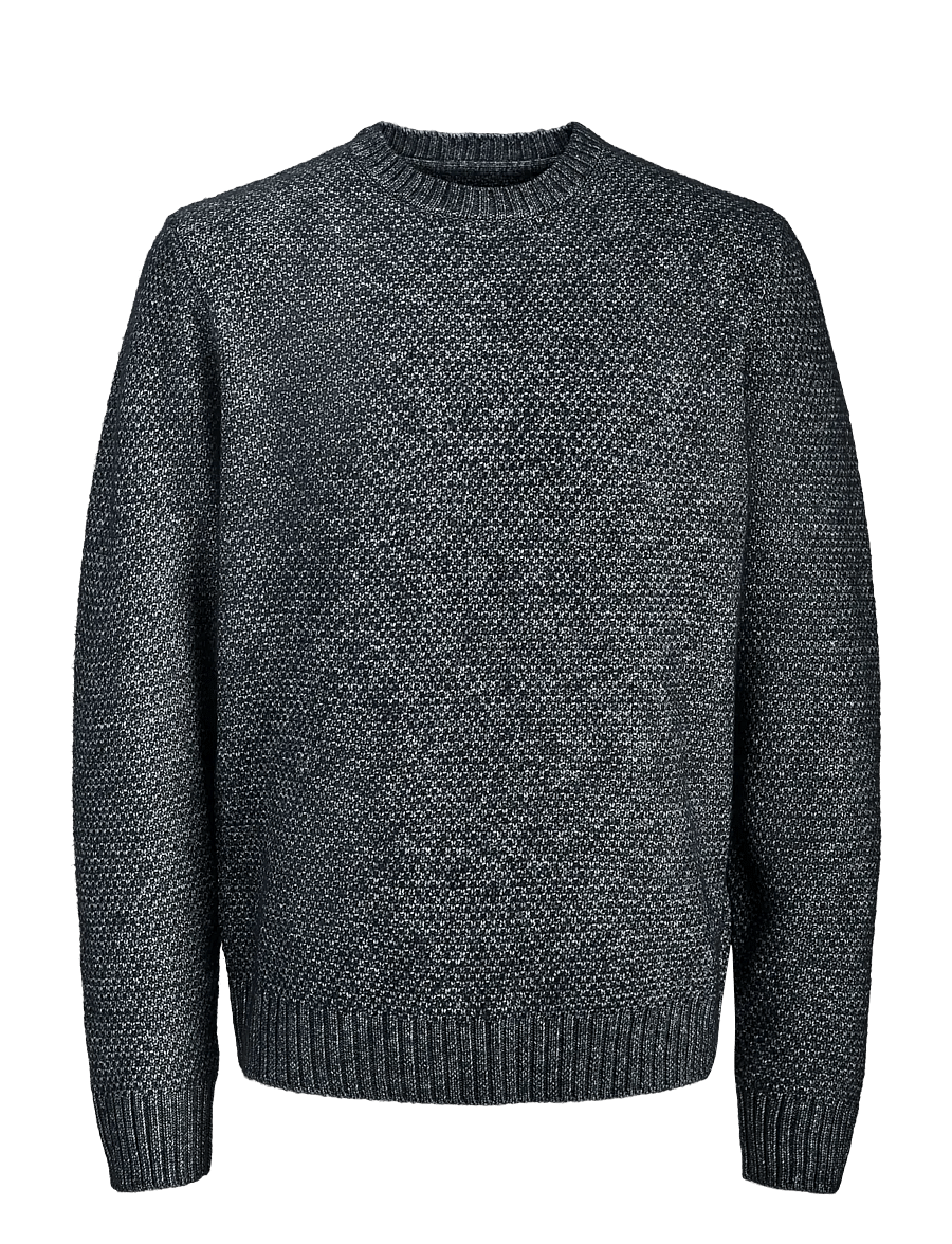 Jack & Jones - JPRBLAWILSON KNIT CREW NECK STYD AW25 - rund hals - night sky - 1