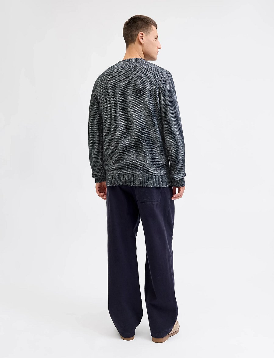 Jack & Jones - JPRBLAWILSON KNIT CREW NECK STYD AW25 - rund hals - night sky - 3