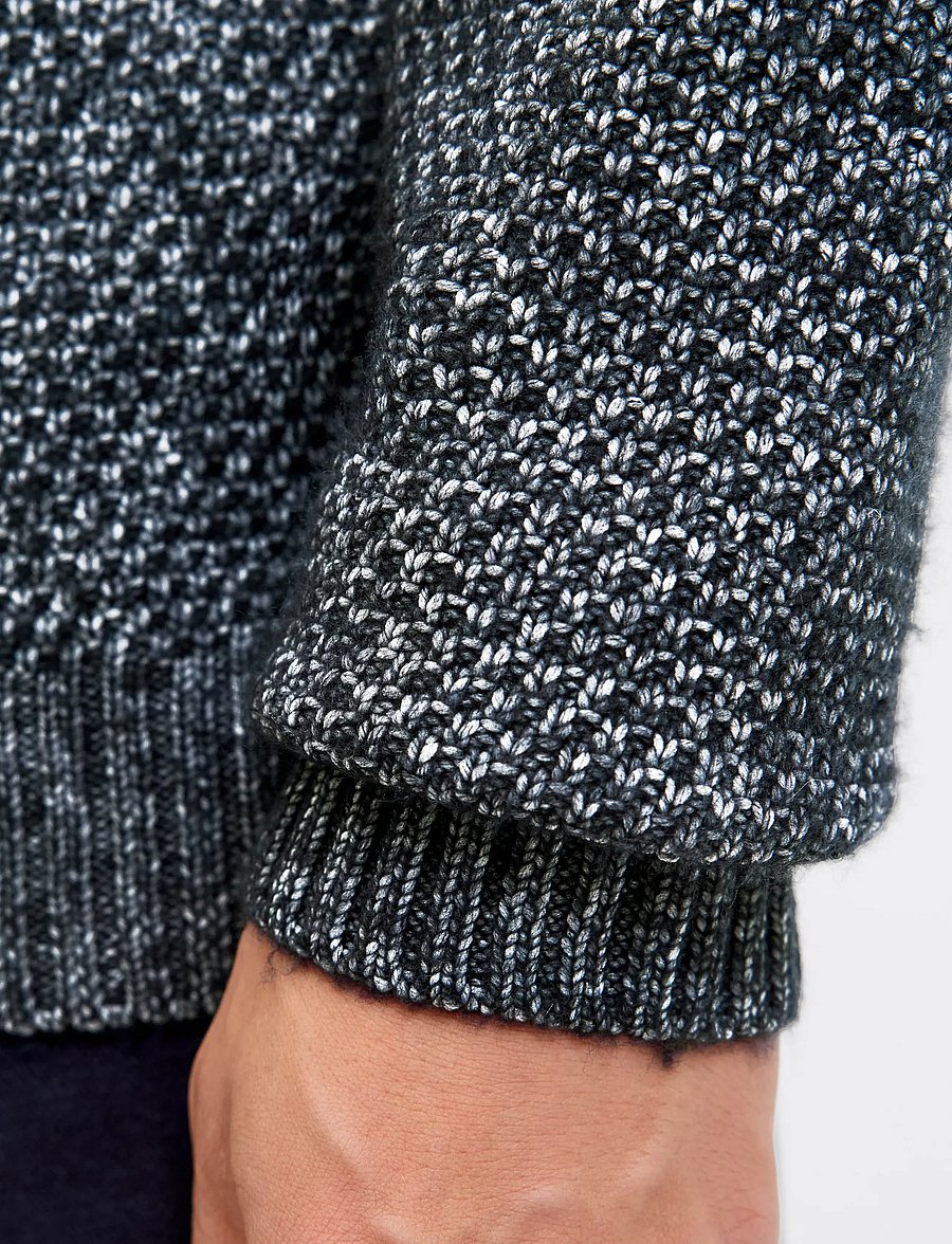 Jack & Jones - JPRBLAWILSON KNIT CREW NECK STYD AW25 - rund hals - night sky - 5