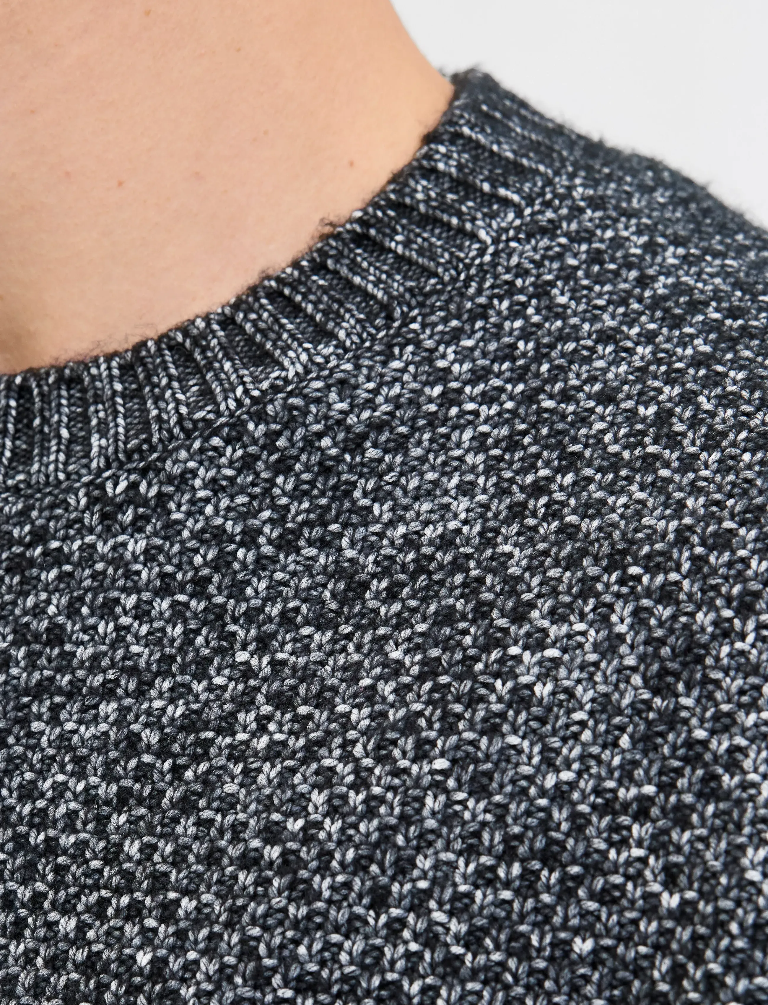 Jack & Jones JPRBLAWILSON KNIT CREW NECK STYD AW25 - Rundhals - NIGHT SKY / navy