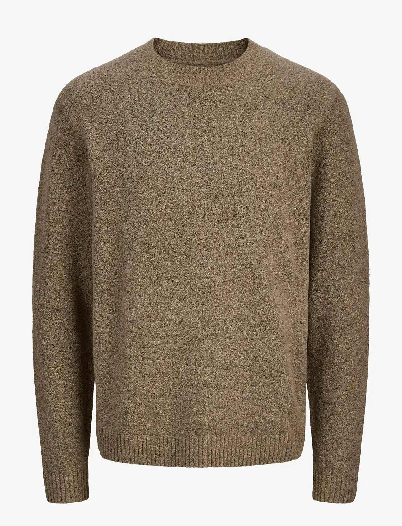 Jack & Jones - JPRBLAMAVERICK KNIT PACK BF LN - poloer i strik med lange ærmer - brindle - 1