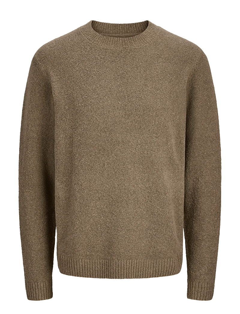 Jack & Jones - JPRBLAMAVERICK KNIT PACK BF LN - poloer i strik med lange ærmer - brindle - 1