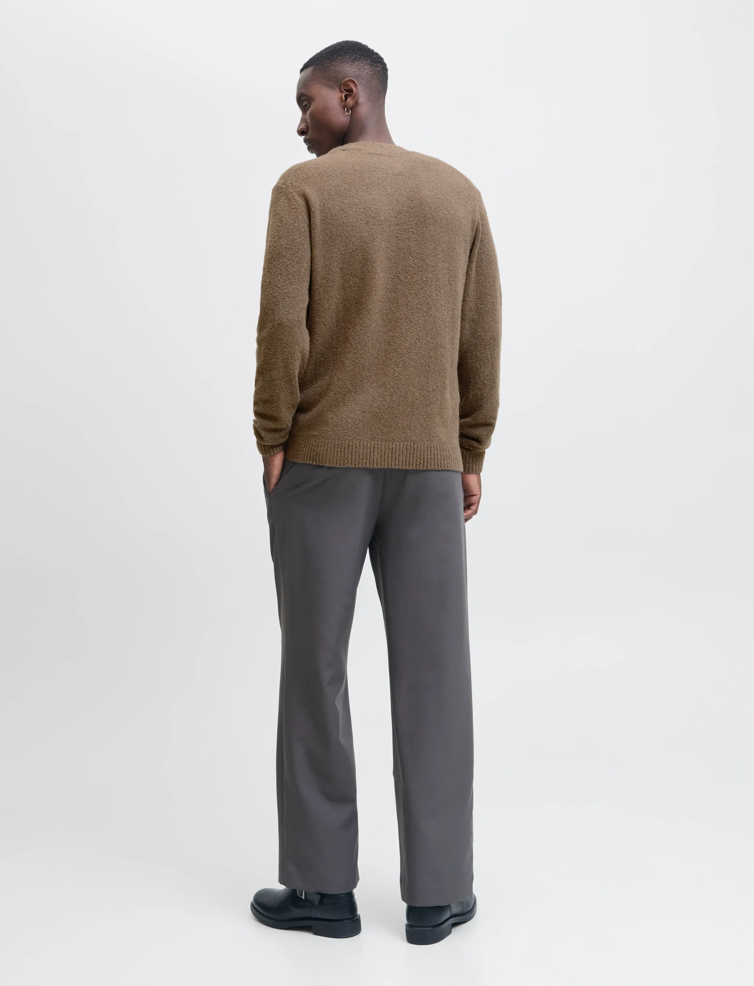 Jack & Jones - JPRBLAMAVERICK KNIT PACK BF LN - long-sleeved knitted polos - brindle - 2