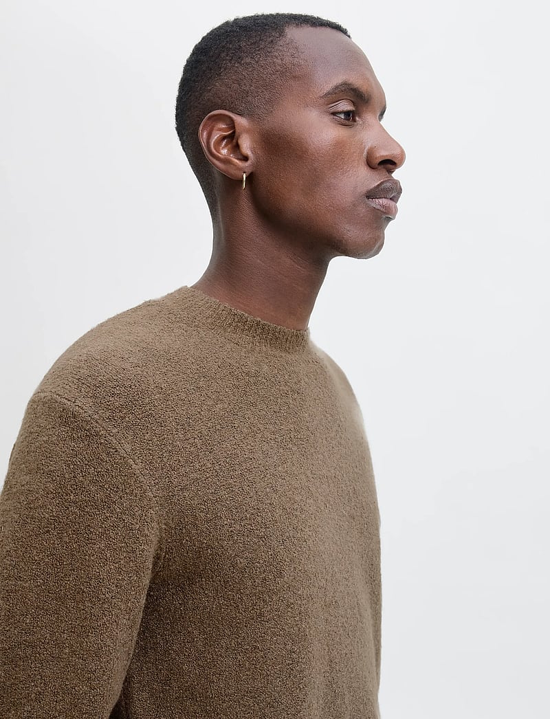 Jack & Jones - JPRBLAMAVERICK KNIT PACK BF LN - poloer i strik med lange ærmer - brindle - 4