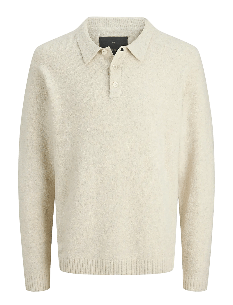 Jack & Jones - JPRBLAMAVERICK KNIT PACK BF LN - polostrik - silver lining - 1