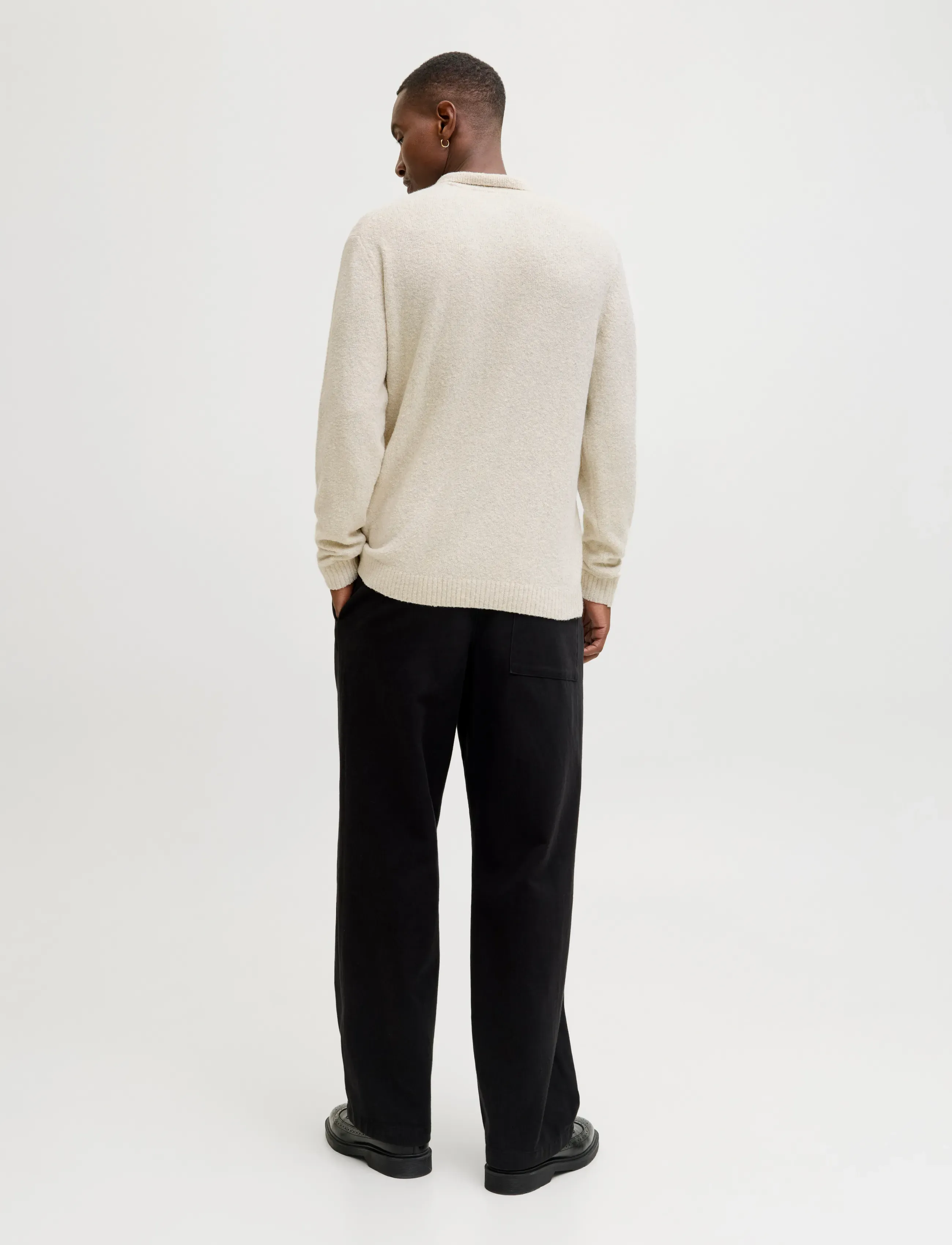 Jack & Jones - JPRBLAMAVERICK KNIT PACK BF LN - trikotažiniai polo marškinėliai ilgomis rankovėmis - silver lining - 2