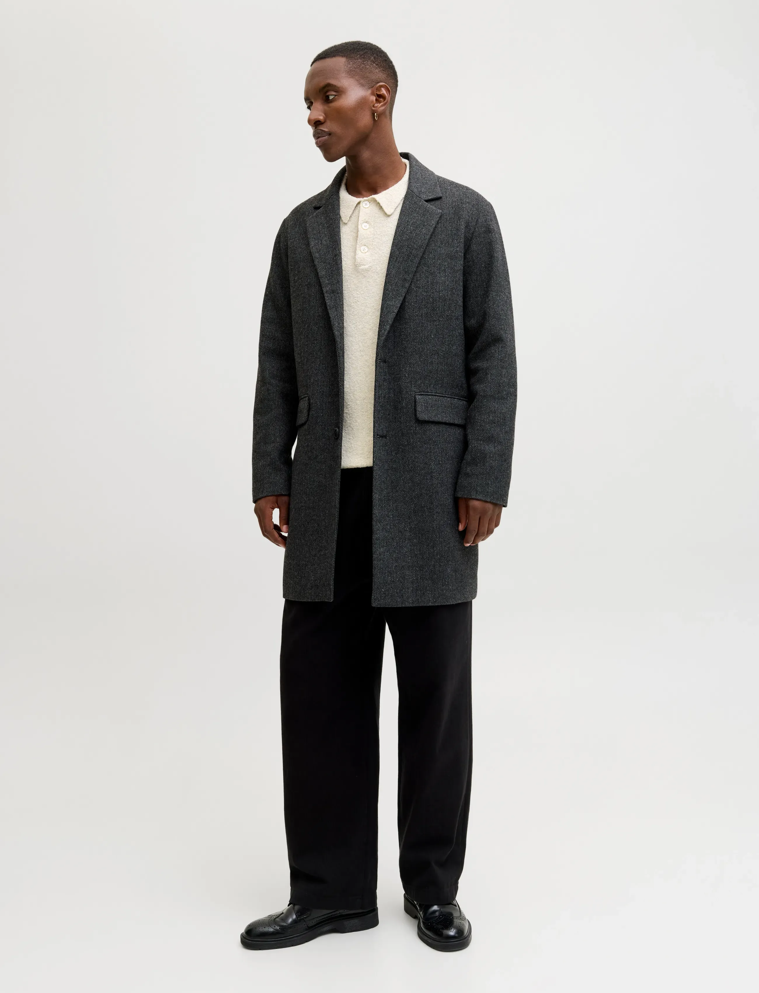Jack & Jones - JPRBLAMAVERICK KNIT PACK BF LN - trikotažiniai polo marškinėliai ilgomis rankovėmis - silver lining - 3