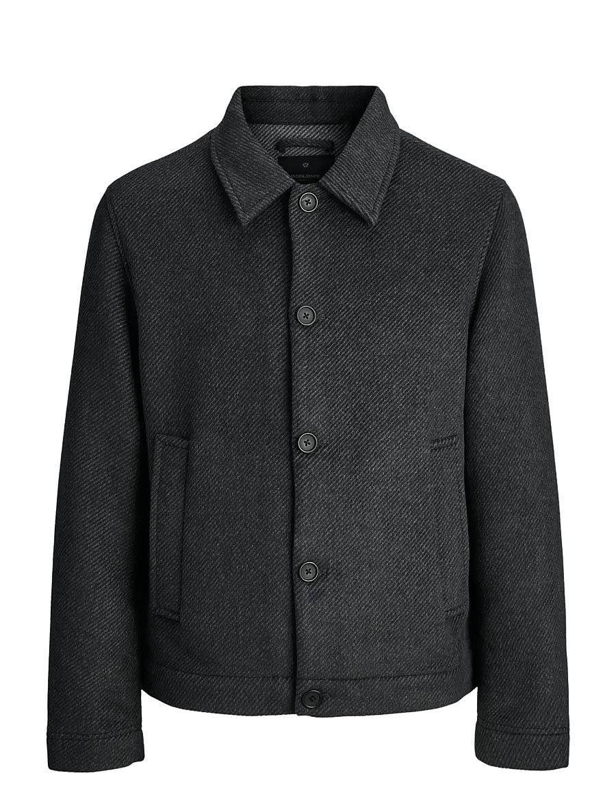 Jack & Jones - JPRBLACOBBS JACKET - vestes de printemps - dark grey melange - 1