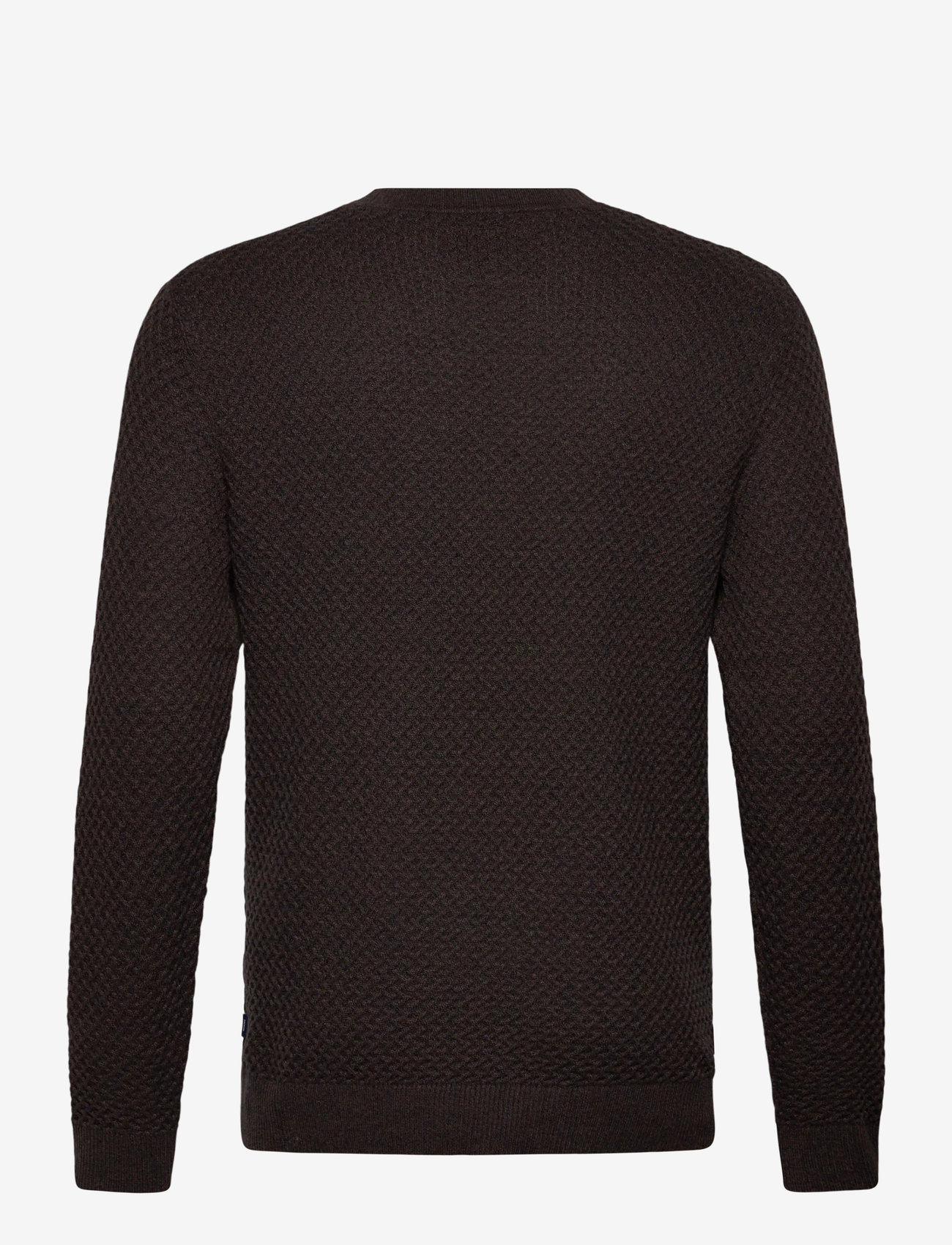 Jack & Jones - JPRBLUBARKLEY KNIT CREW NECK CH LN - rund hals - chocolate brown - 2