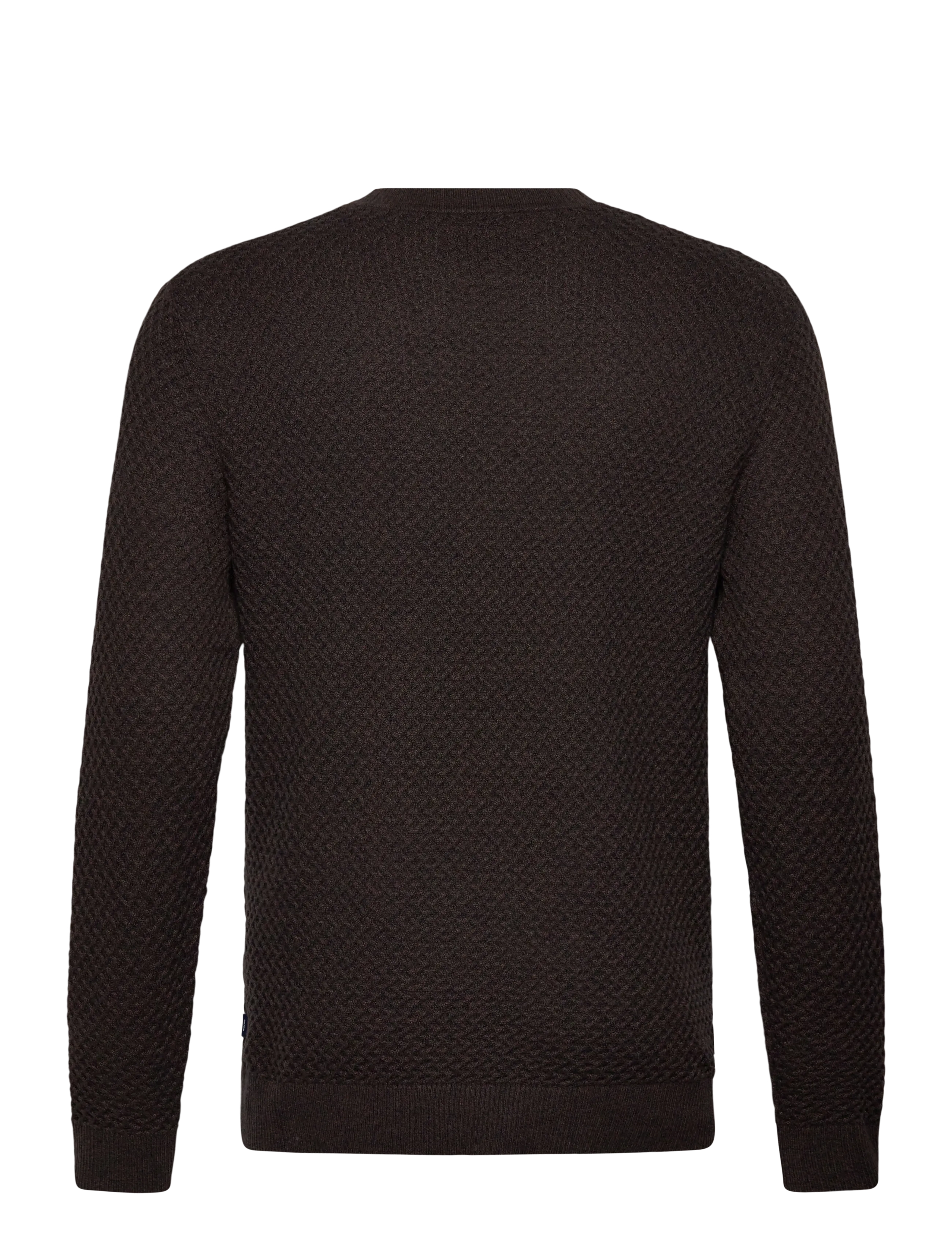 Jack & Jones - JPRBLUBARKLEY KNIT CREW NECK CH LN - pulls col rond - chocolate brown - 2