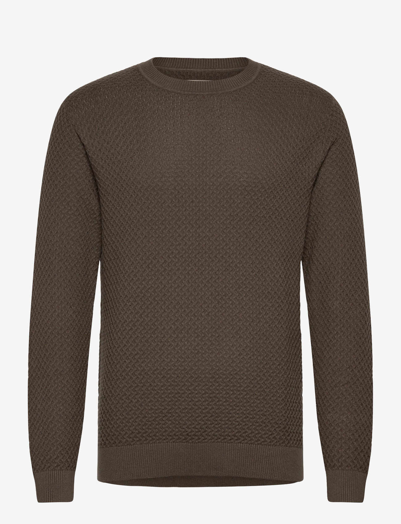 Jack & Jones - JPRBLUBARKLEY KNIT CREW NECK CH LN - rundhals - crocodile - 1