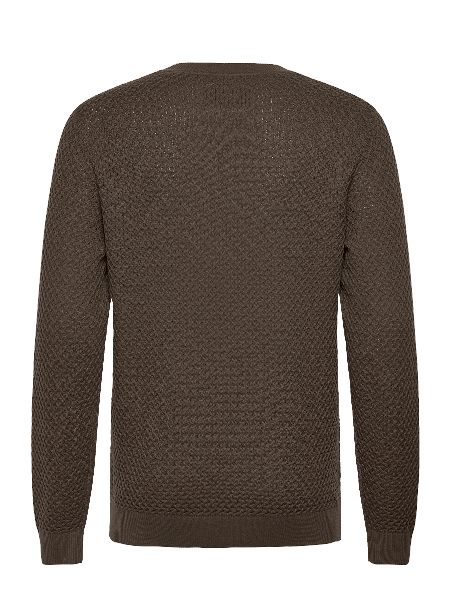 Jack & Jones - JPRBLUBARKLEY KNIT CREW NECK CH LN - rundhals - crocodile - 2
