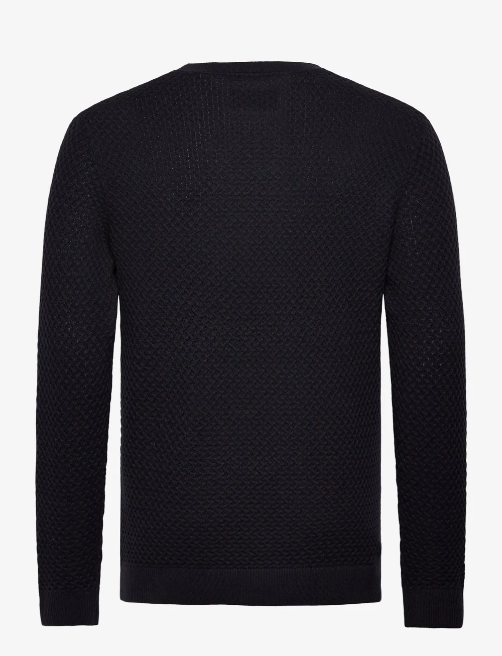 Jack & Jones - JPRBLUBARKLEY KNIT CREW NECK CH LN - round necks - night sky - 1
