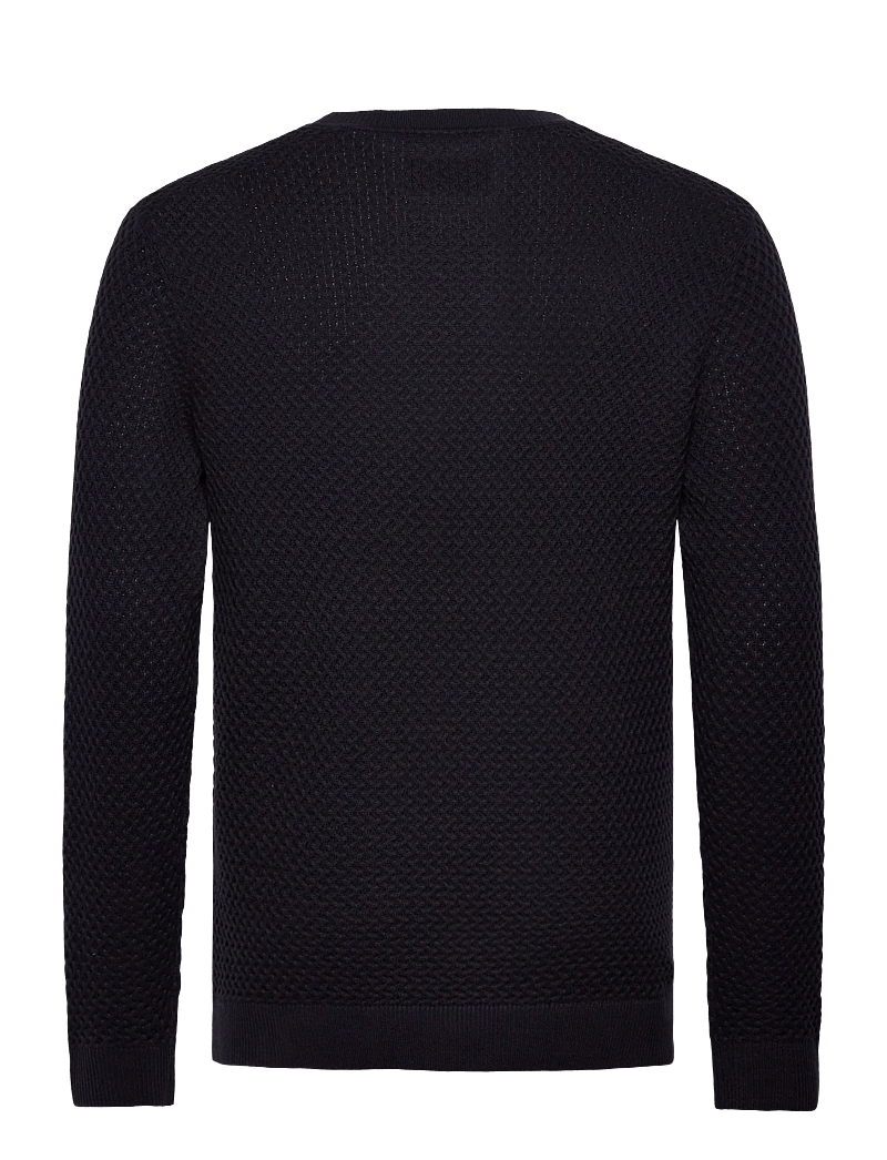 Jack & Jones - JPRBLUBARKLEY KNIT CREW NECK CH LN - rundhals - night sky - 2