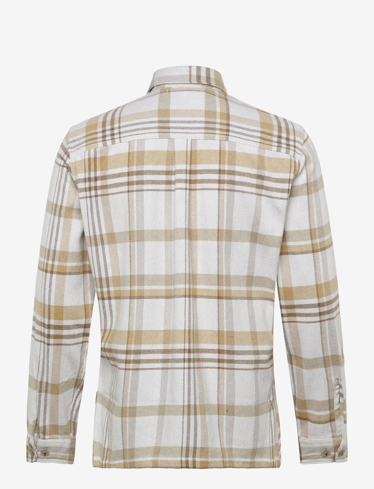 Jack & Jones - JPRRAYLE MELANGE CHECK L/S OVERSHIRT SN - kollektioner - cloud cream - 2
