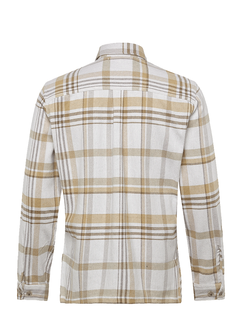 Jack & Jones - JPRRAYLE MELANGE CHECK L/S OVERSHIRT SN - kollektioner - cloud cream - 2