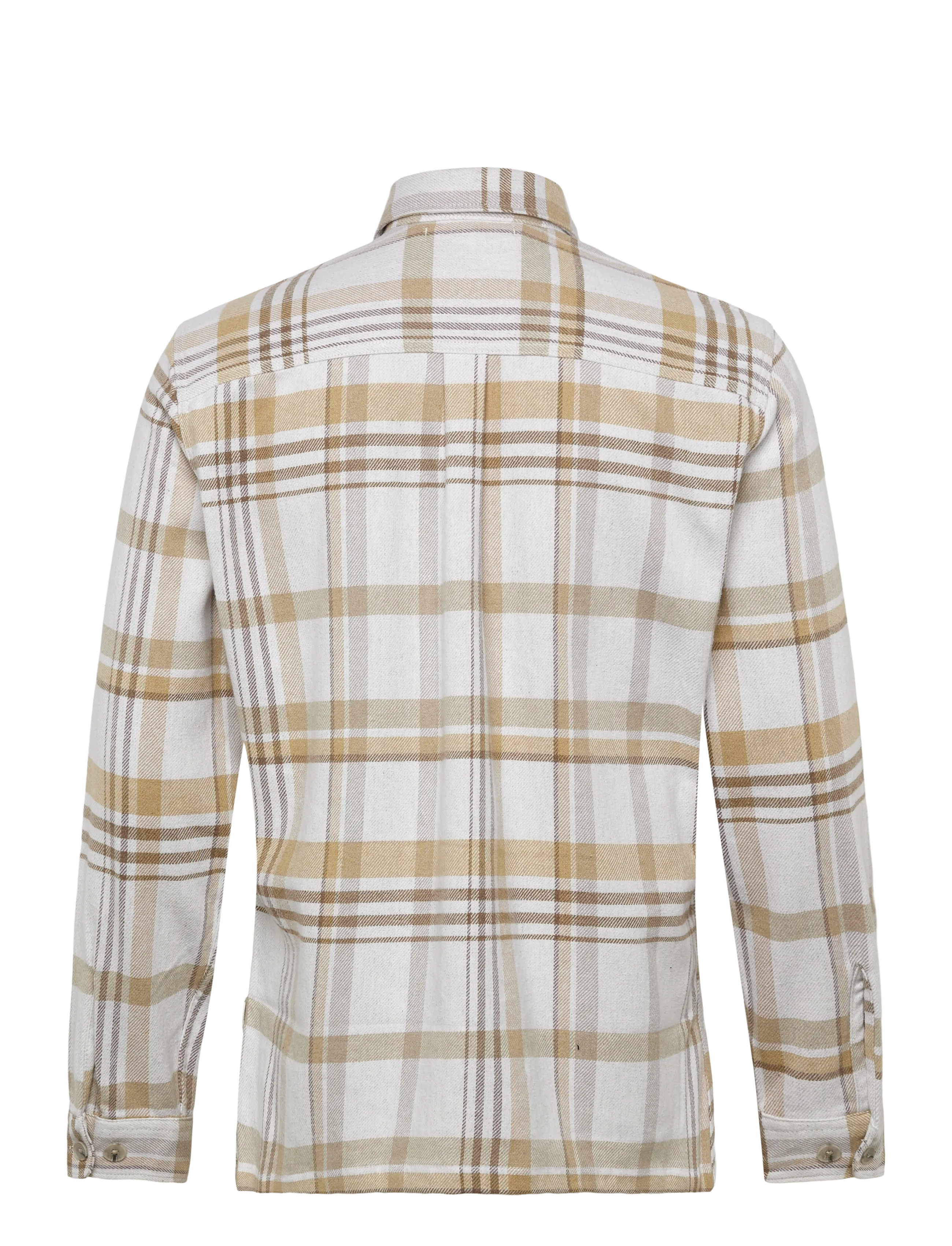 Jack & Jones - JPRRAYLE MELANGE CHECK L/S OVERSHIRT SN - kolekcijos - cloud cream - 2
