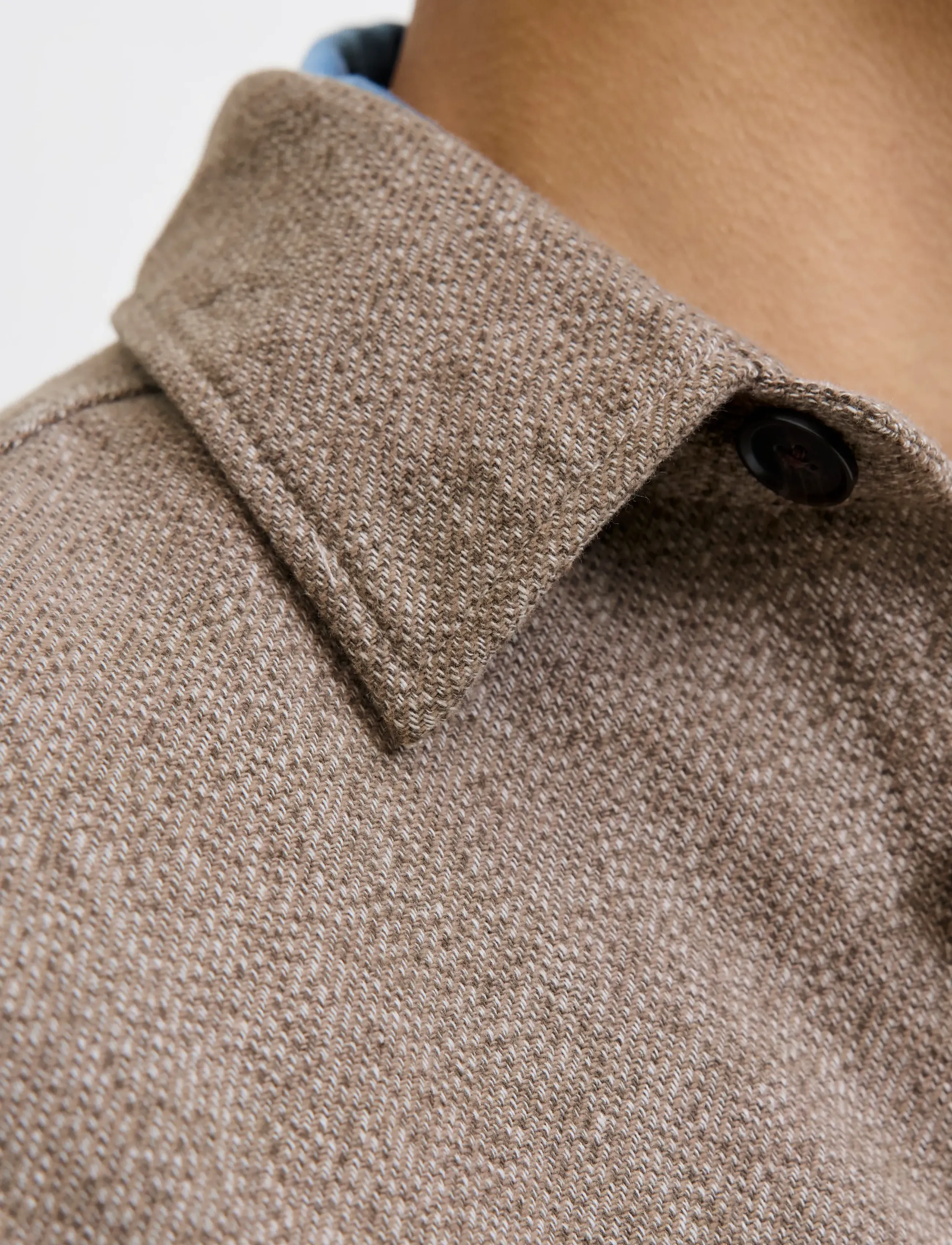 Jack & Jones - JPRRAYLE MELANGE SOLID L/S OVERSHIRT SN - kollektionen - brindle - 3