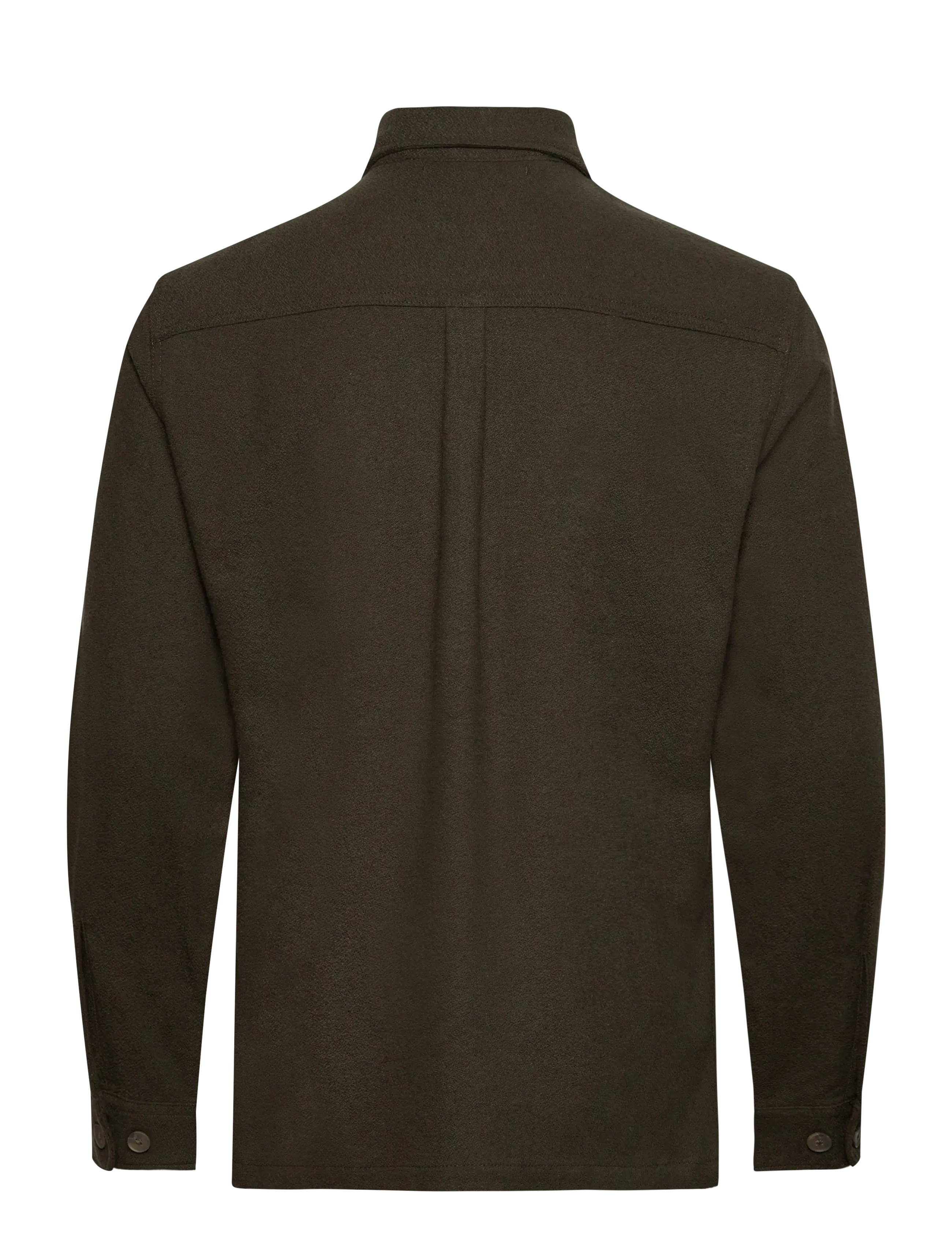 Jack & Jones - JPRRAYLE MELANGE SOLID L/S OVERSHIRT SN - peat - 2