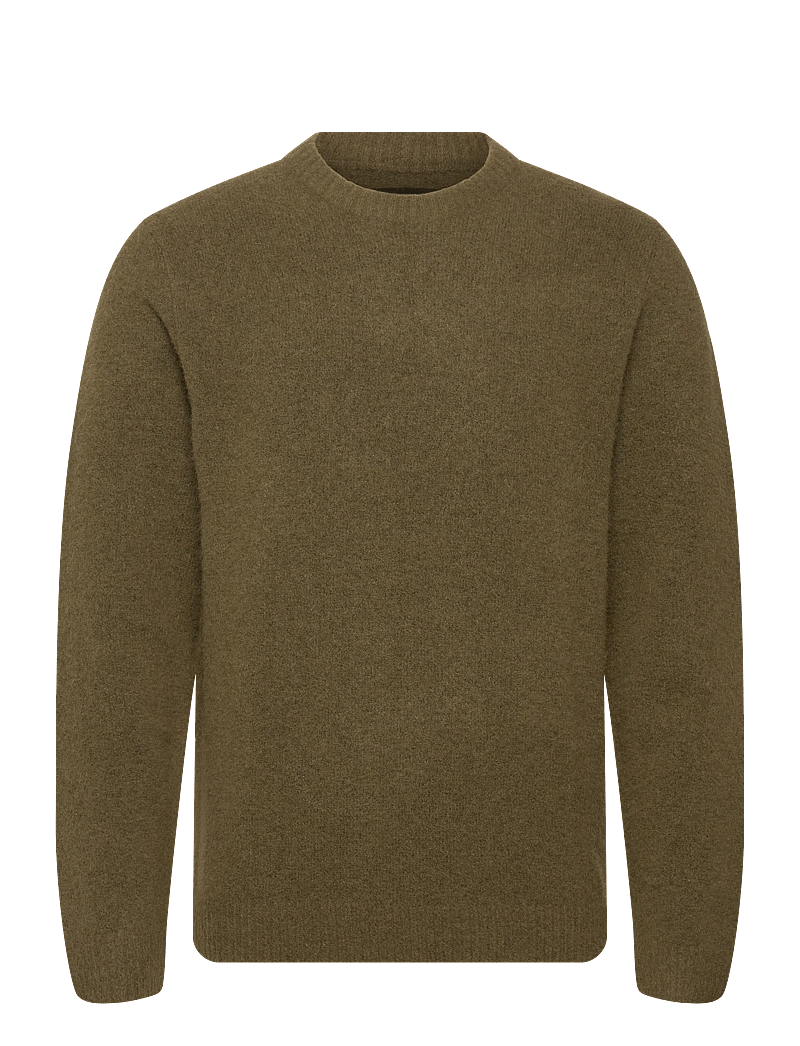 Jack & Jones - JPRBLASIMON SOUFFLE KNIT CREW NECK - rundhals - beech - 0