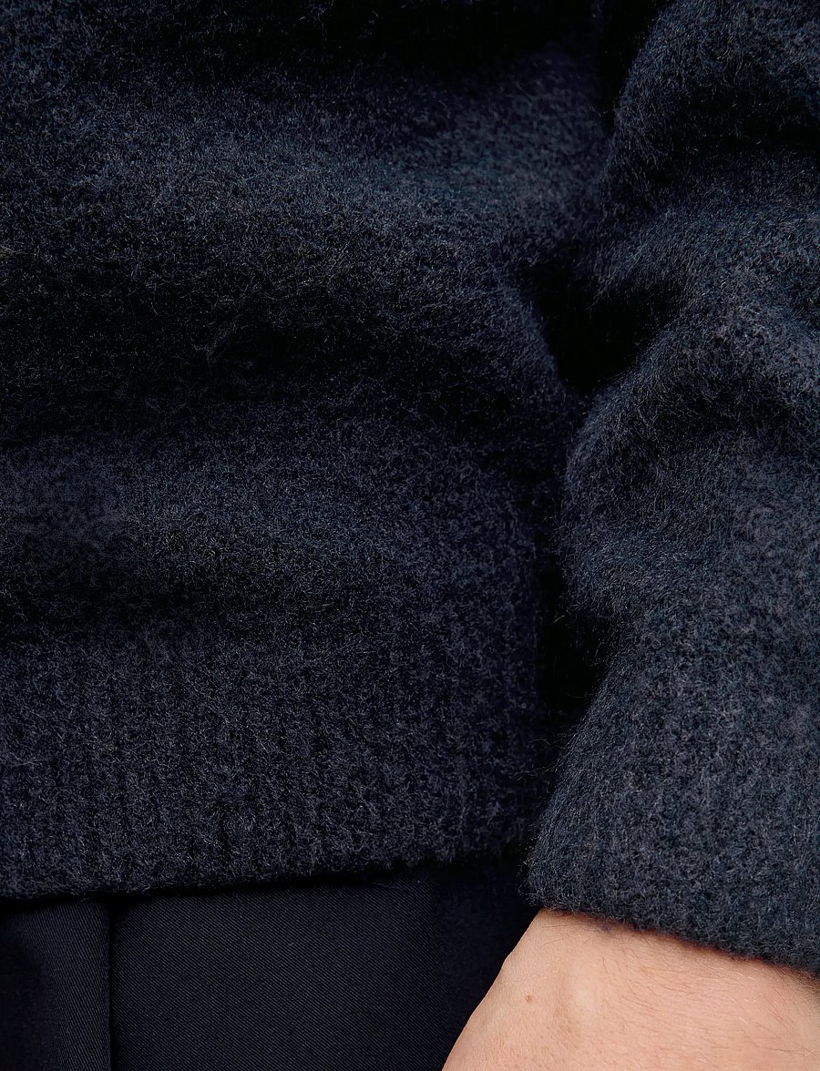 Jack & Jones - JPRBLASIMON SOUFFLE KNIT CREW NECK SN - Ümmarguse kaelusega kudumid - night sky - 5
