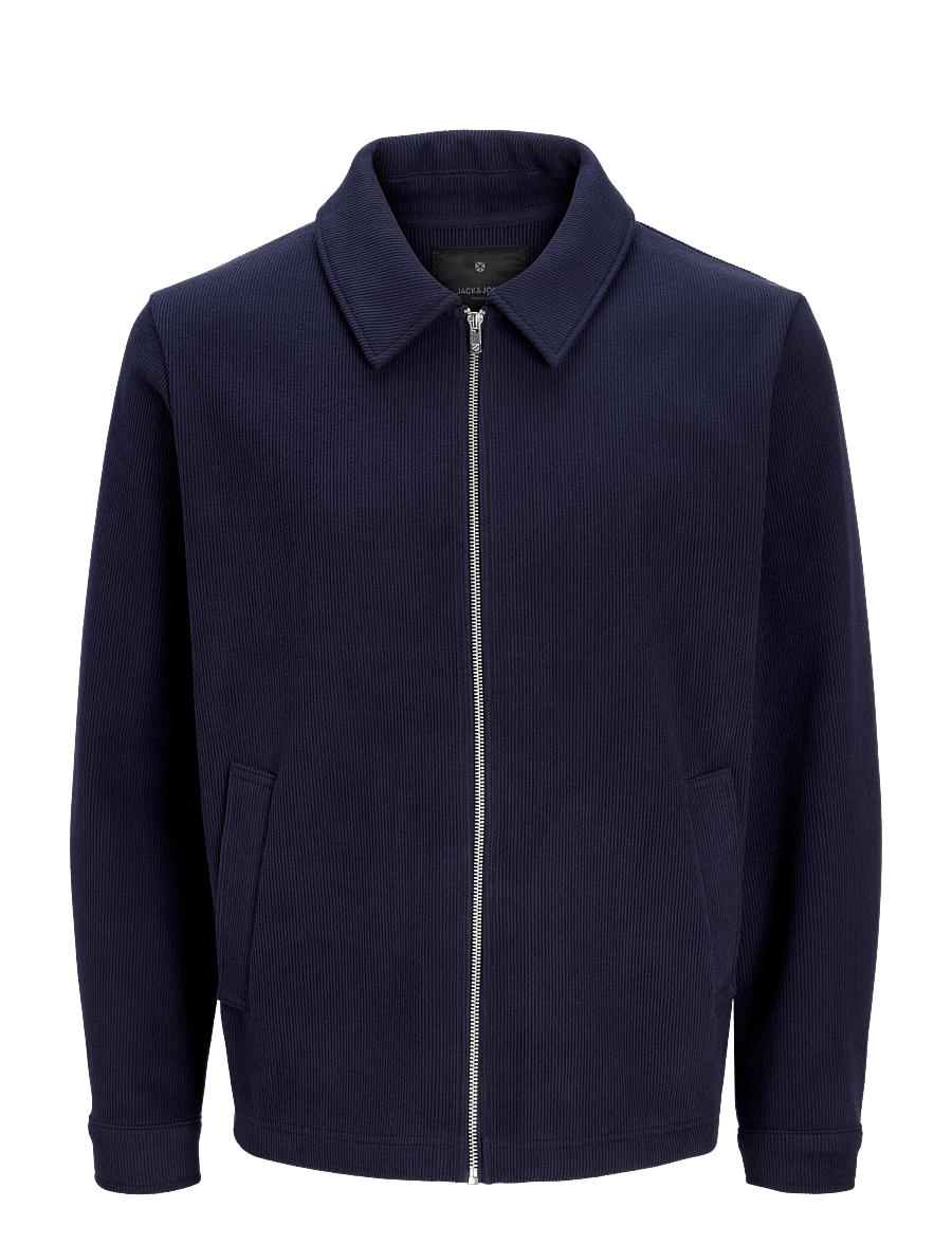 Jack & Jones - JPRBLALOUIS SWEAT LS OVERSHIRT - frühlingsjacken - night sky - 0