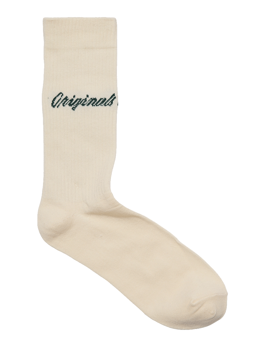 Jack & Jones - JACNORREBRO TENNIS SOCKS 3 PACK - antique white - 3