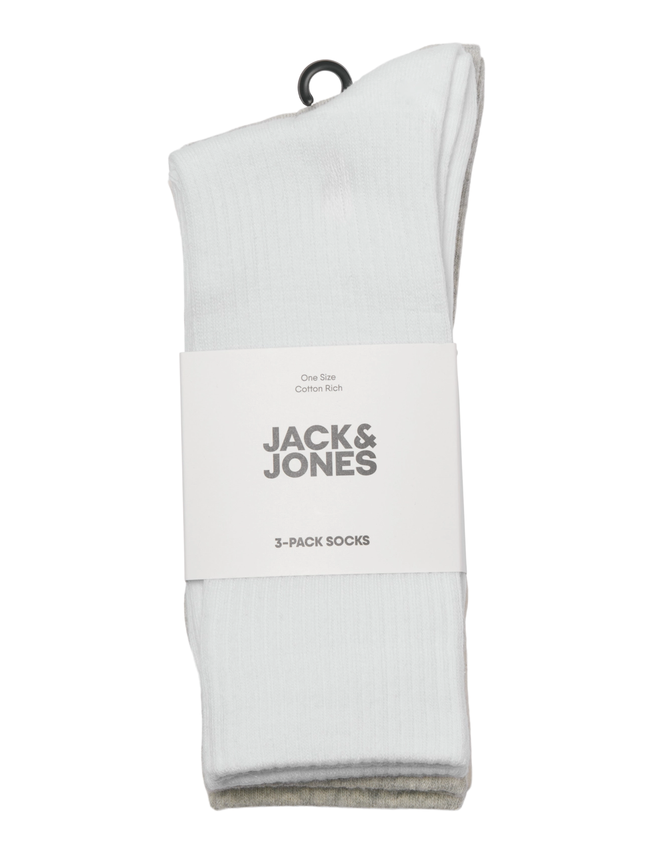 Jack & Jones - JACNORREBRO TENNIS SOCKS 3 PACK - tennissocken - white - 1