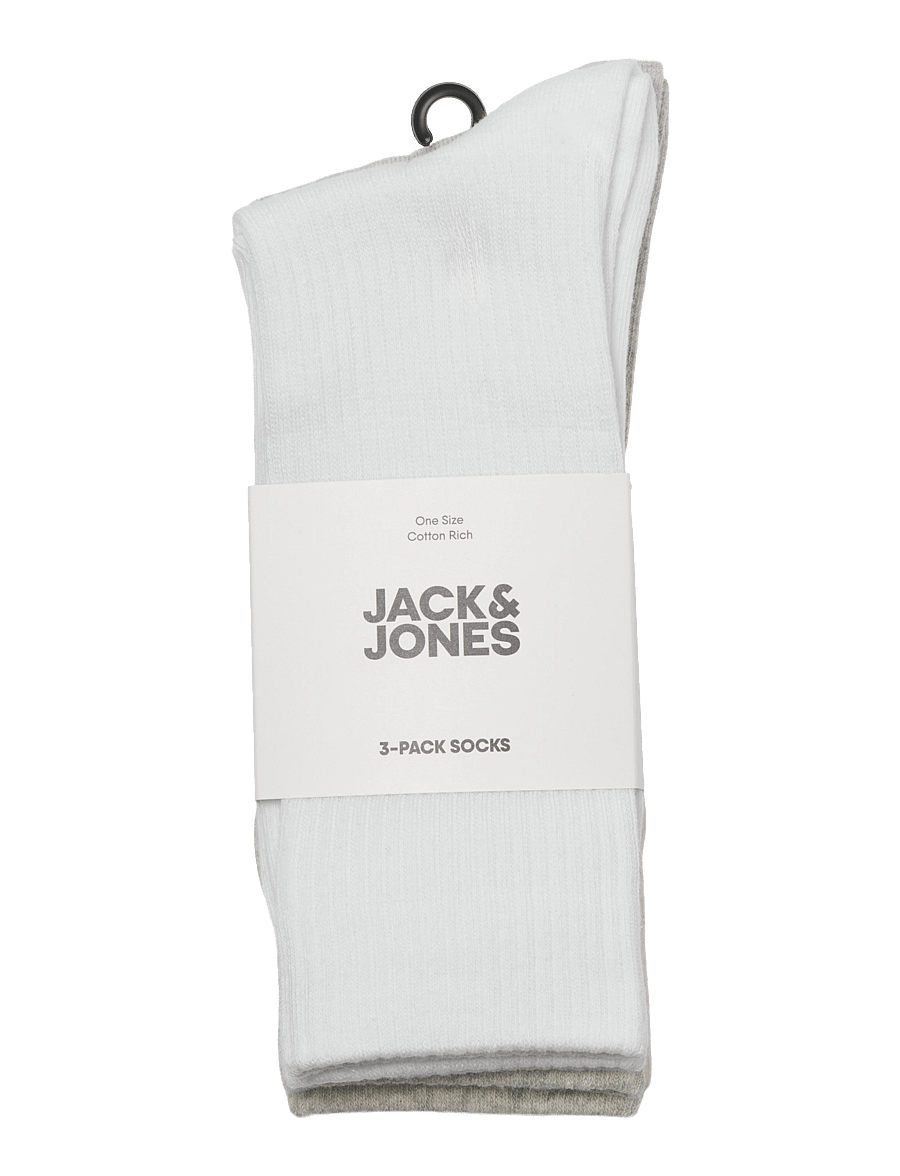 Jack & Jones - JACNORREBRO TENNIS SOCKS 3 PACK - tennissocken - white - 1