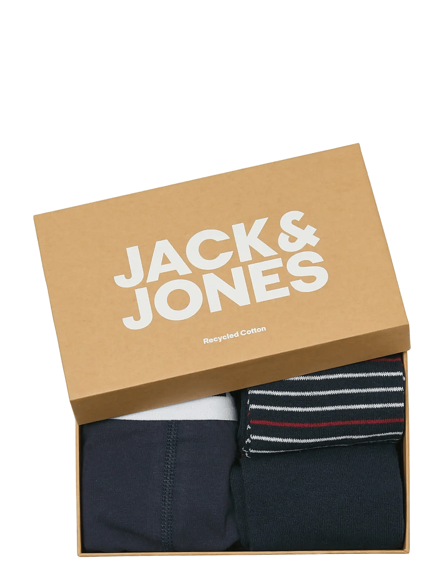 Jack & Jones - JACORDINARY GIFTBOX - crew socks - navy blazer - 1