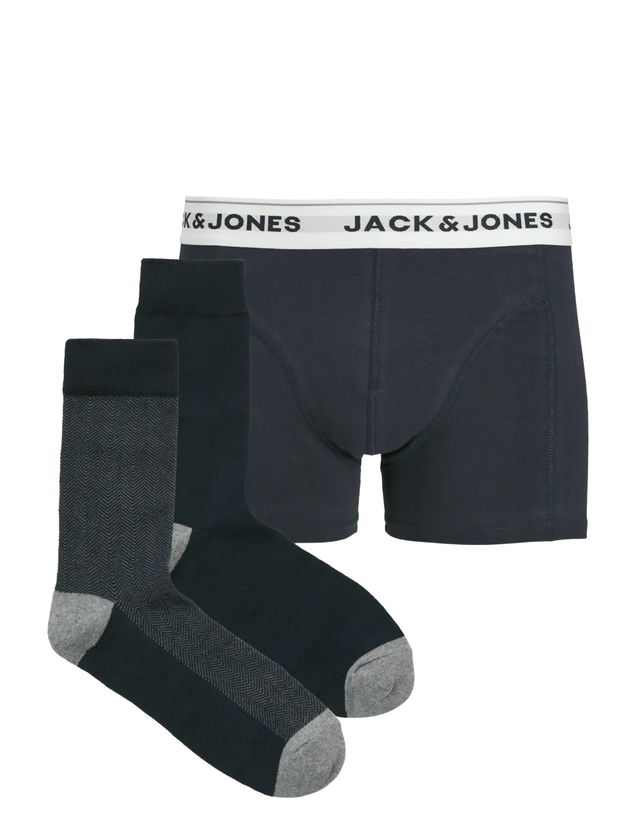 Jack & Jones Jacordinary Giftbox, S, Navy, Sokker > Almindelige Sokker, Herre