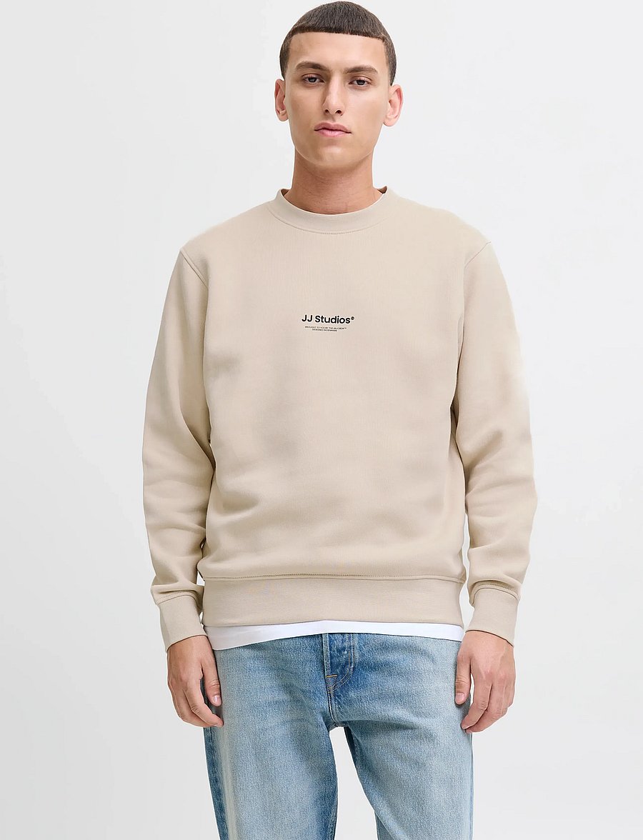 Jack & Jones - JJESOHO SWEAT CREW NECK 2PK MP - kollektioner - black - 0
