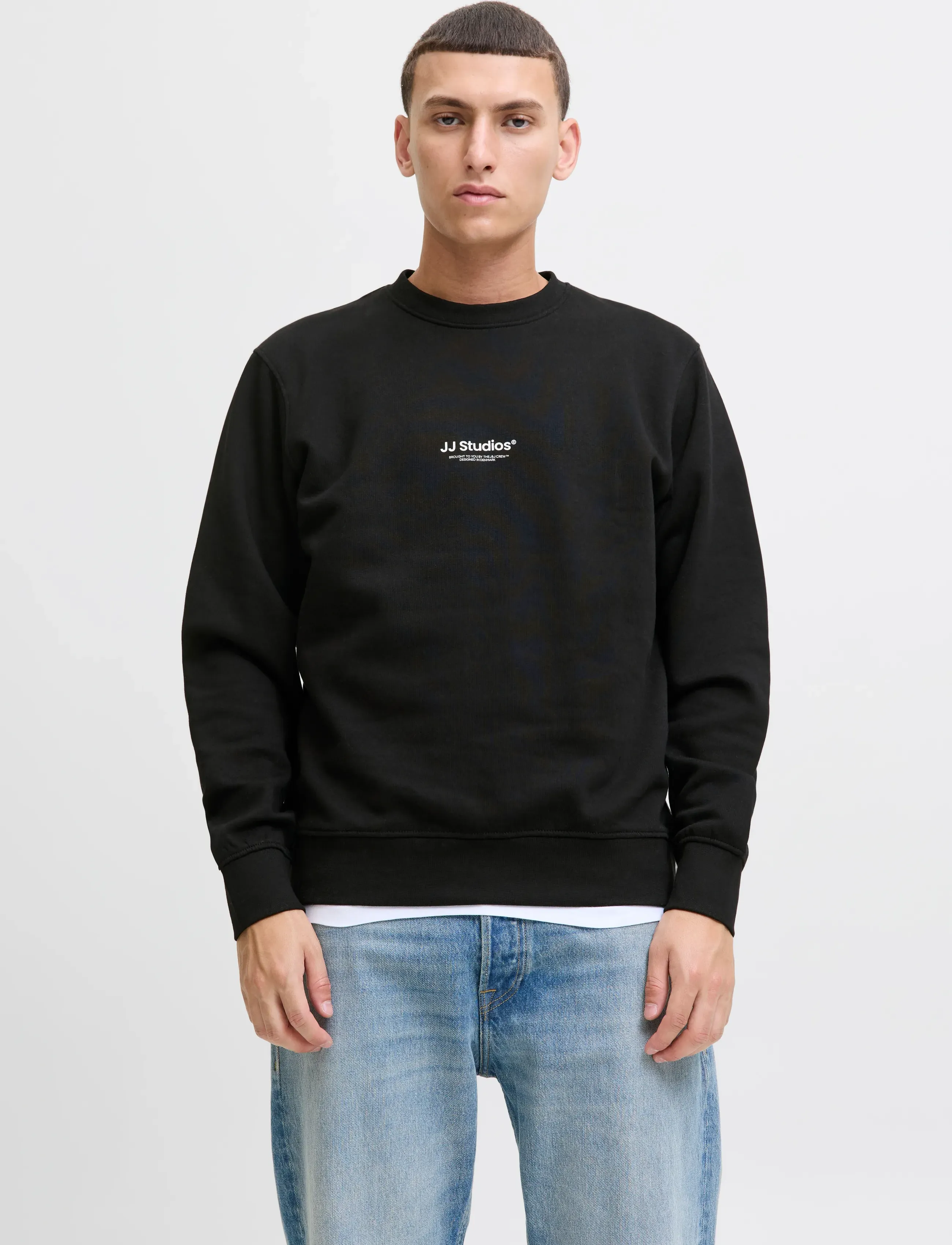 Jack & Jones - JJESOHO SWEAT CREW NECK 2PK MP - kollektioner - black - 4
