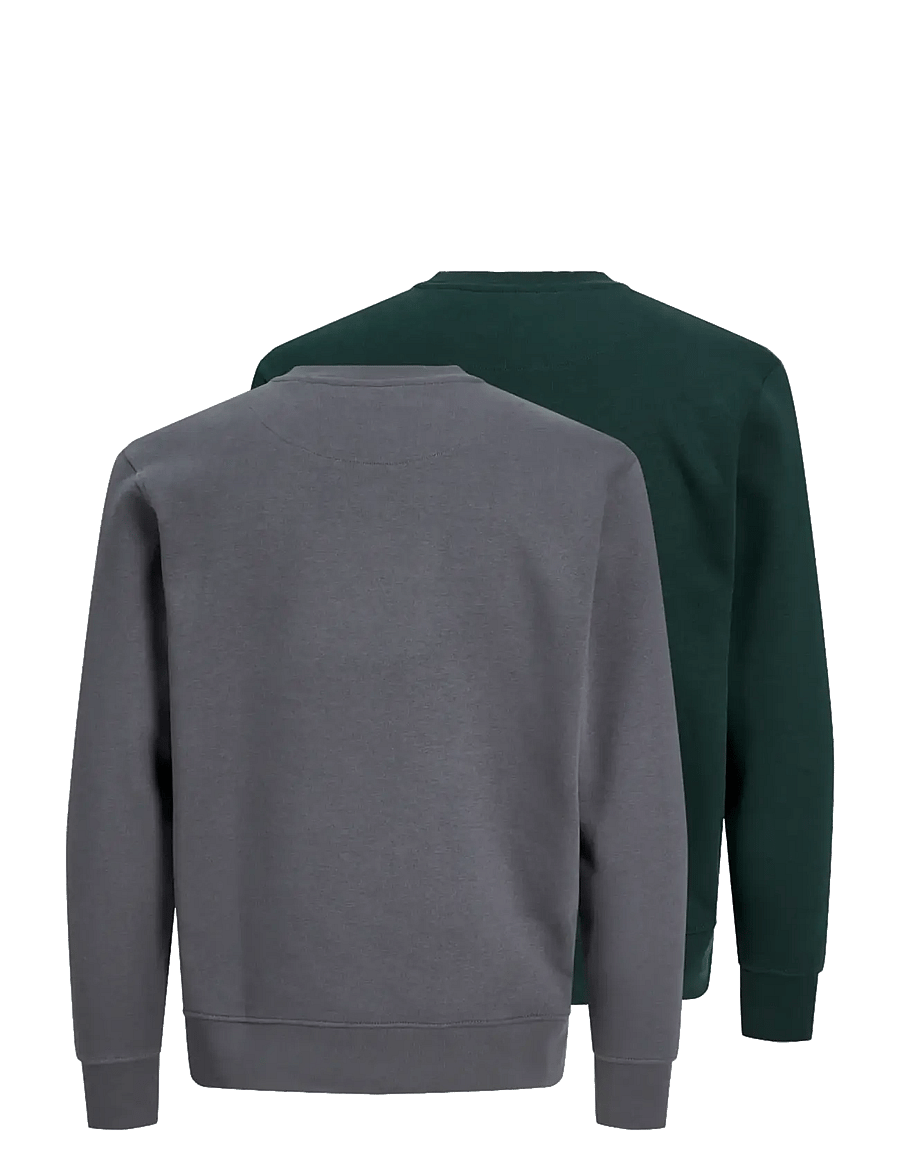 Jack & Jones - JJESOHO SWEAT CREW NECK 2PK MP - kollektsioonid - scarab - 2