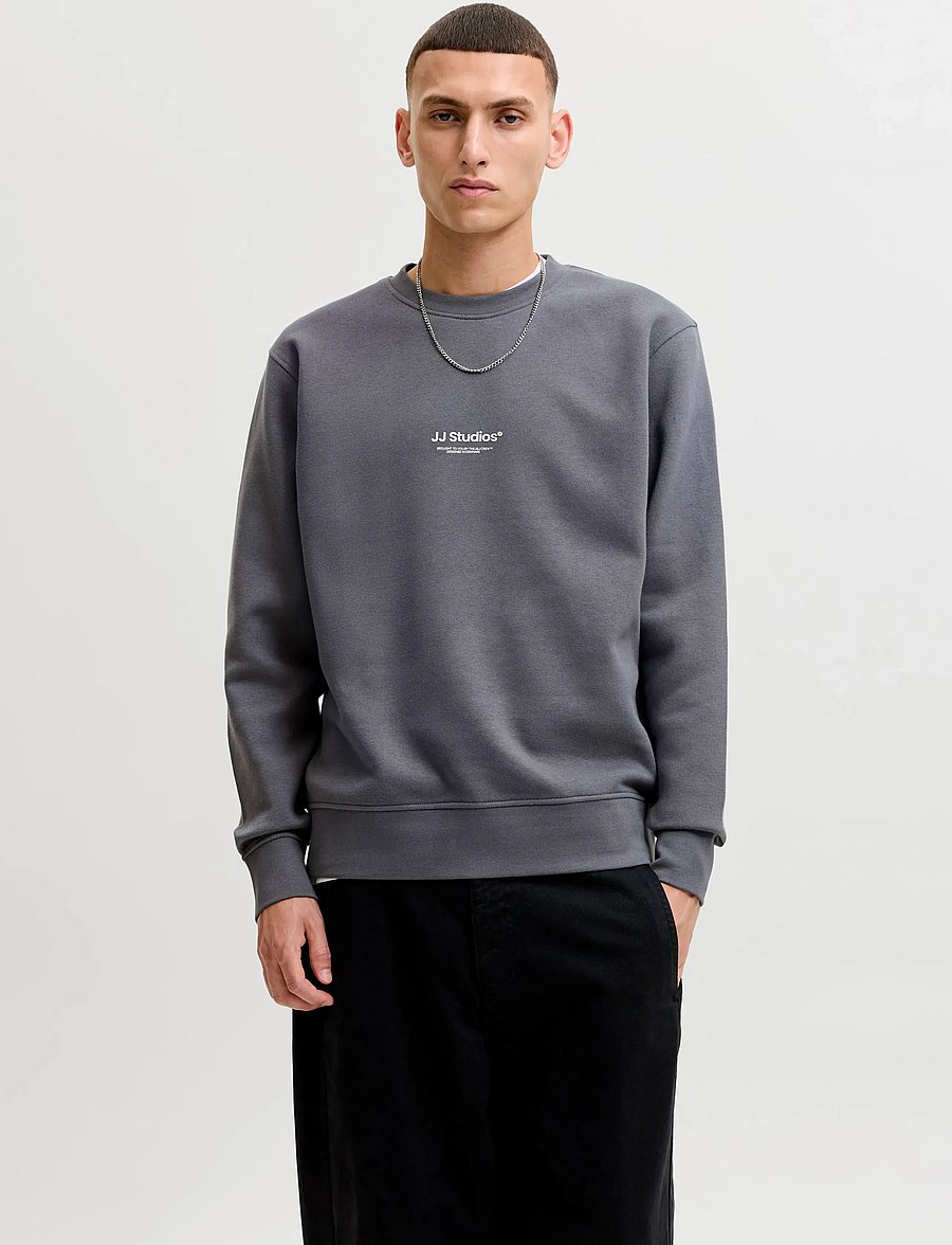 Jack & Jones - JJESOHO SWEAT CREW NECK 2PK MP - kollektsioonid - scarab - 0