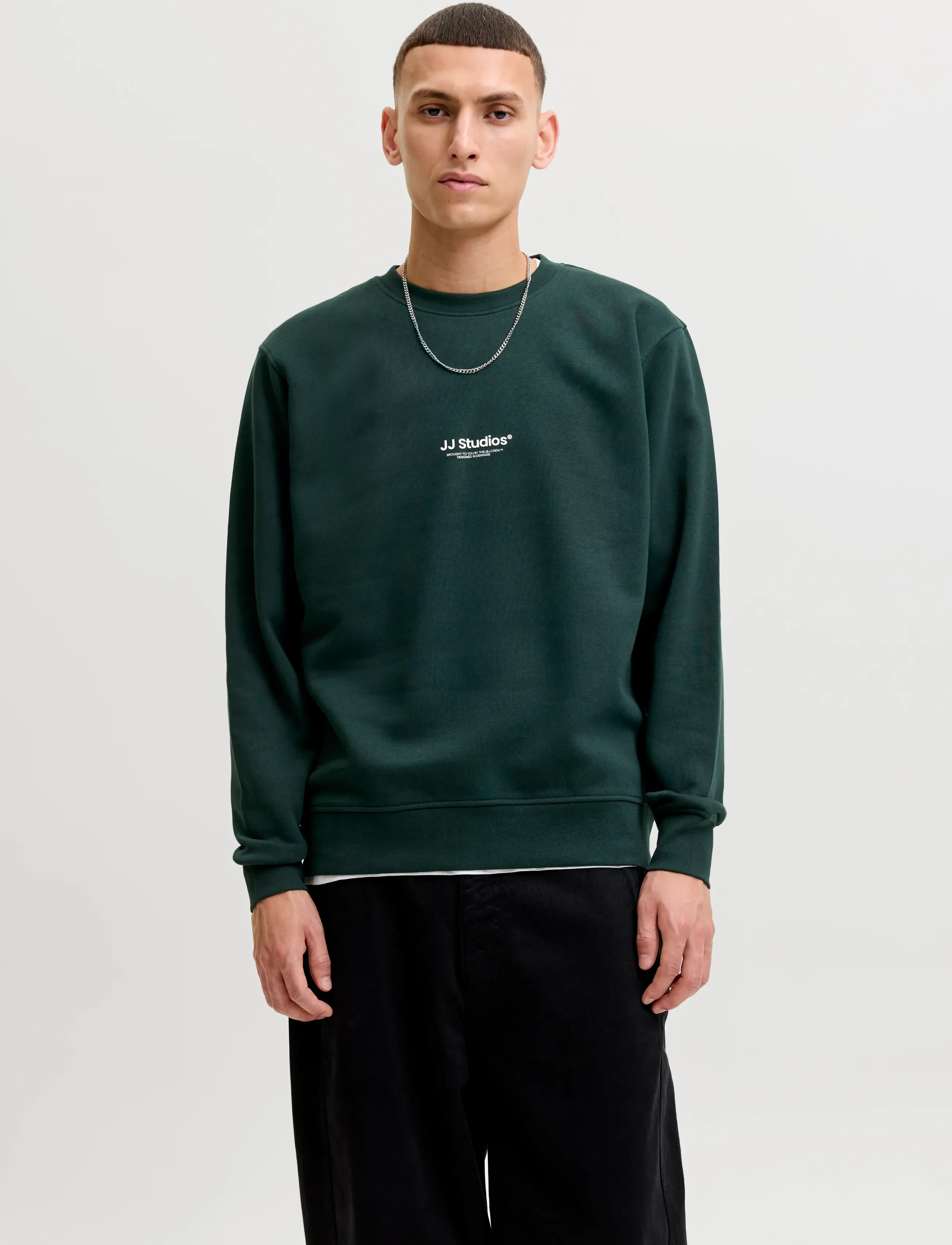 JACK & JONES Jjesoho Sweat Crew Neck 2Pk Mp sweatshirts herr – bild 5