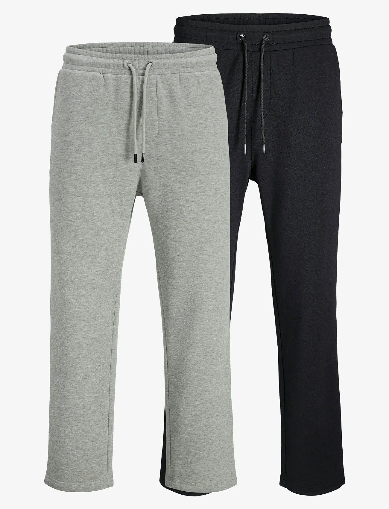 Jack & Jones - JPSTKANE BRADLEY UNCUFFED SWT PANT 2PKMP - black - 0