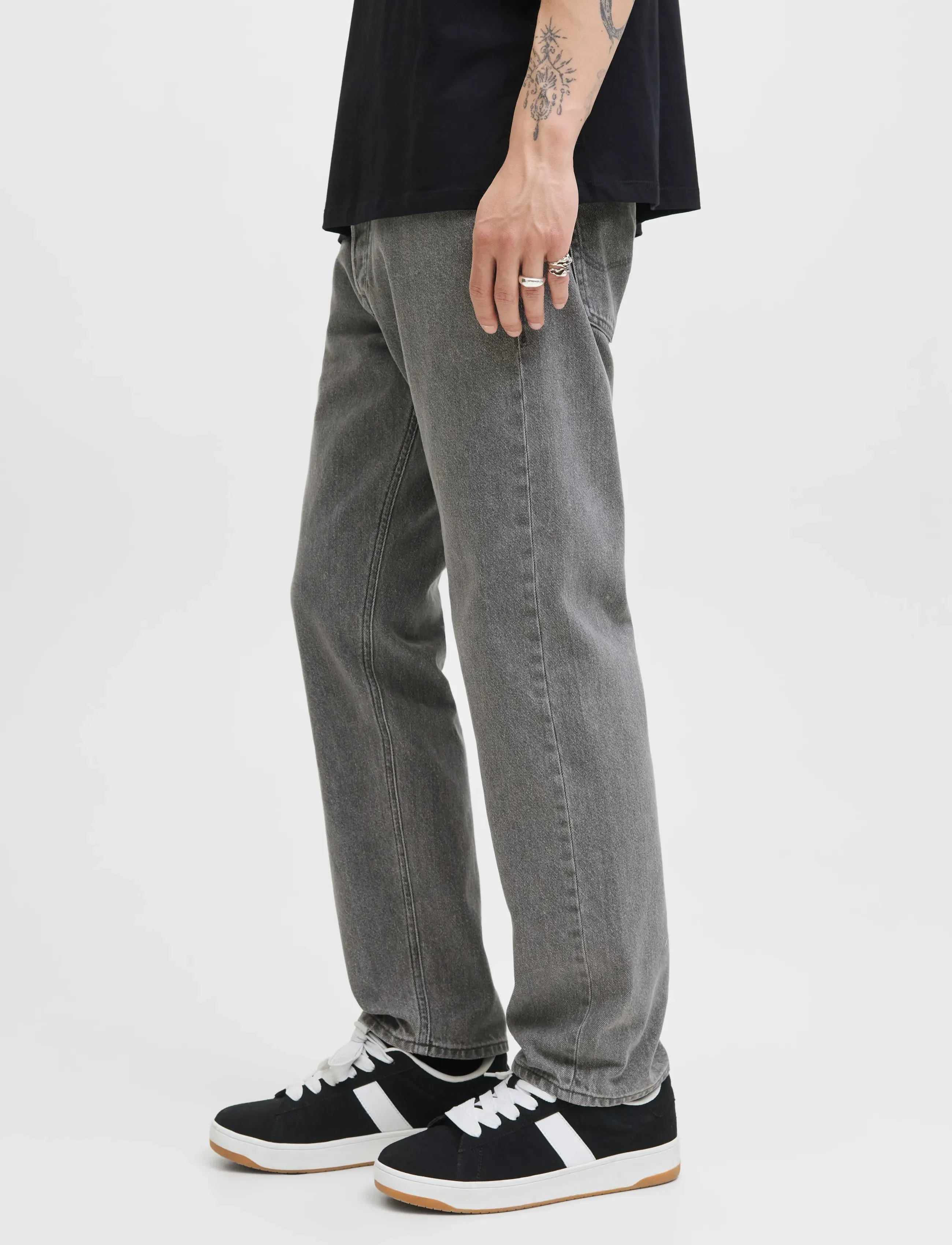 Jack & Jones JJICHRIS JJORIGINAL SQ 067 NOOS - Streetstyle - GREY DENIM / grey
