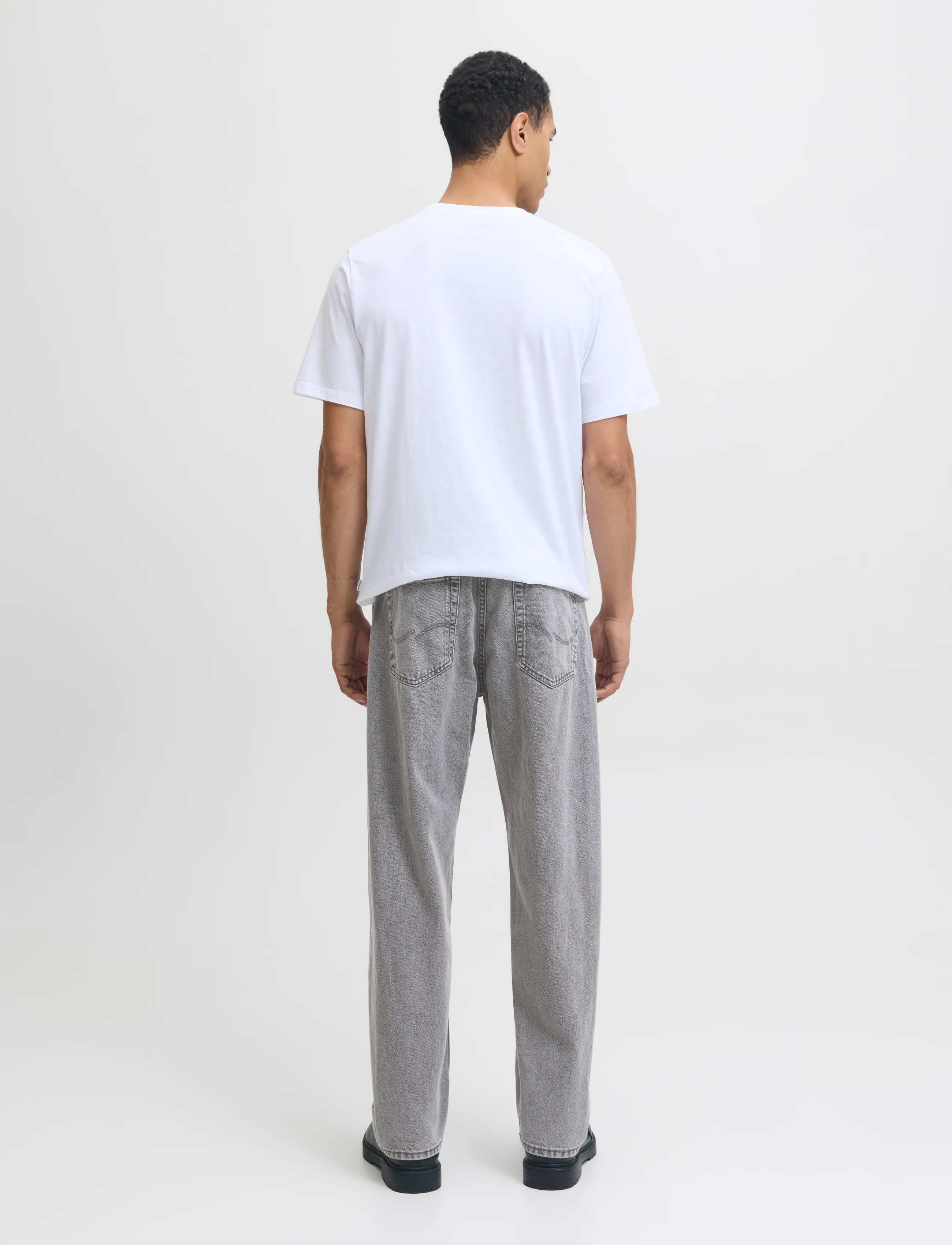 Jack & Jones - JJIEDDIE JJBASIC SQ 067 NOOS - grey denim - 3